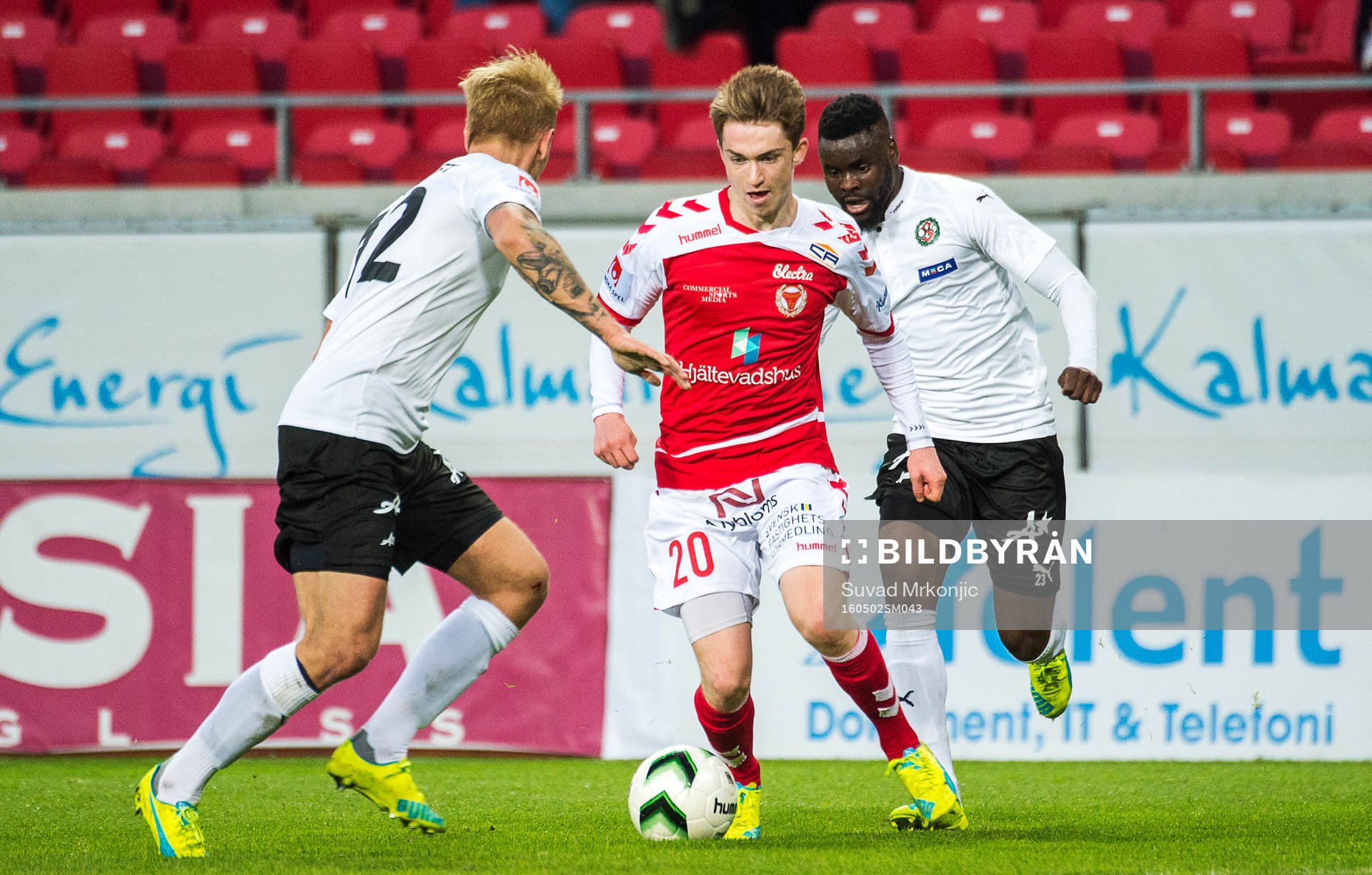 Kalmars Carl Johansson och Örebros Daniel Björnqvist och