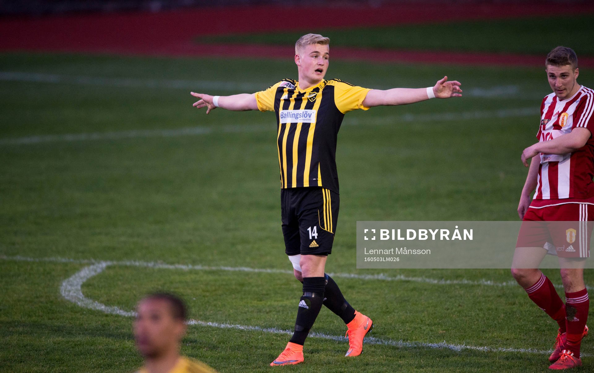 i matchen i division 2 mellan Nybro och IFK Hässleholm i