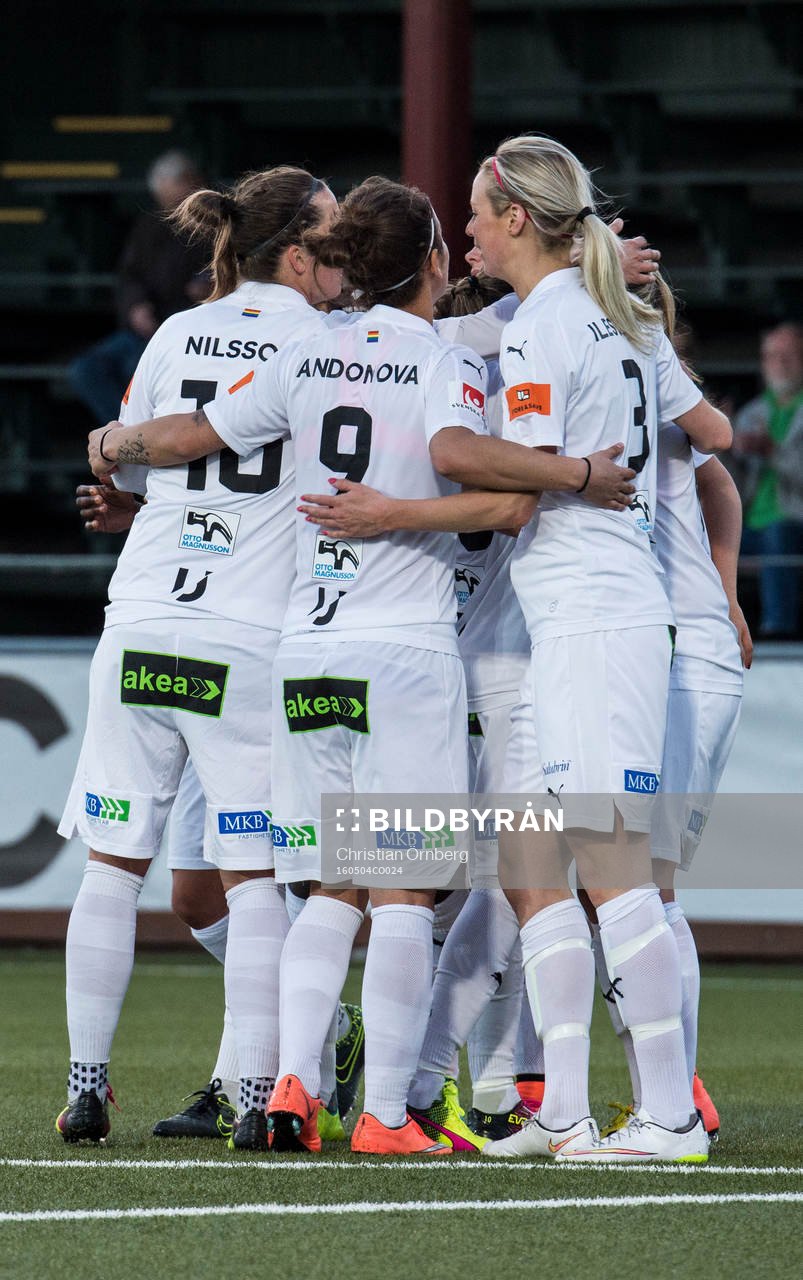Jubel i Rosengård åt Iina Salmis 4-0