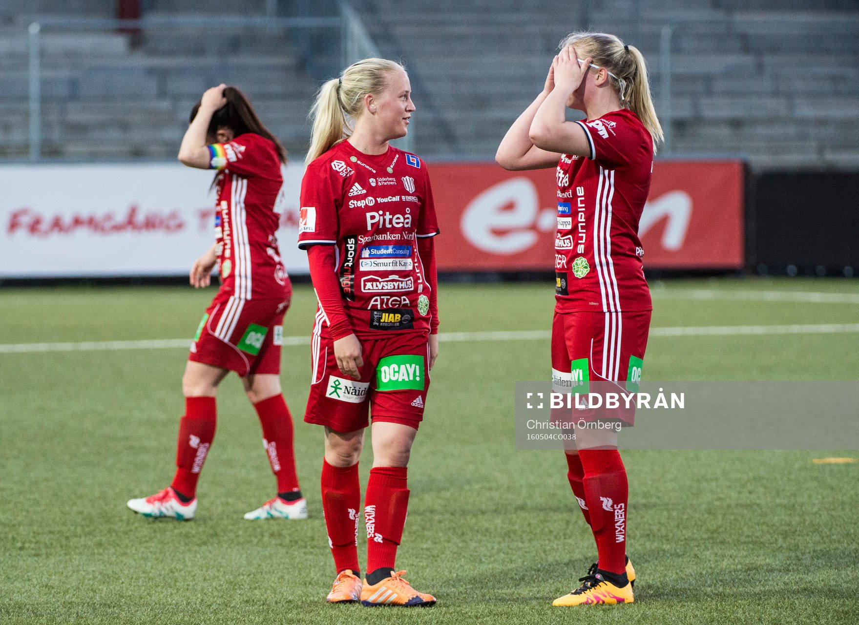 Piteås Josefin Johansson, Paulina Hedqvist  och Ellen