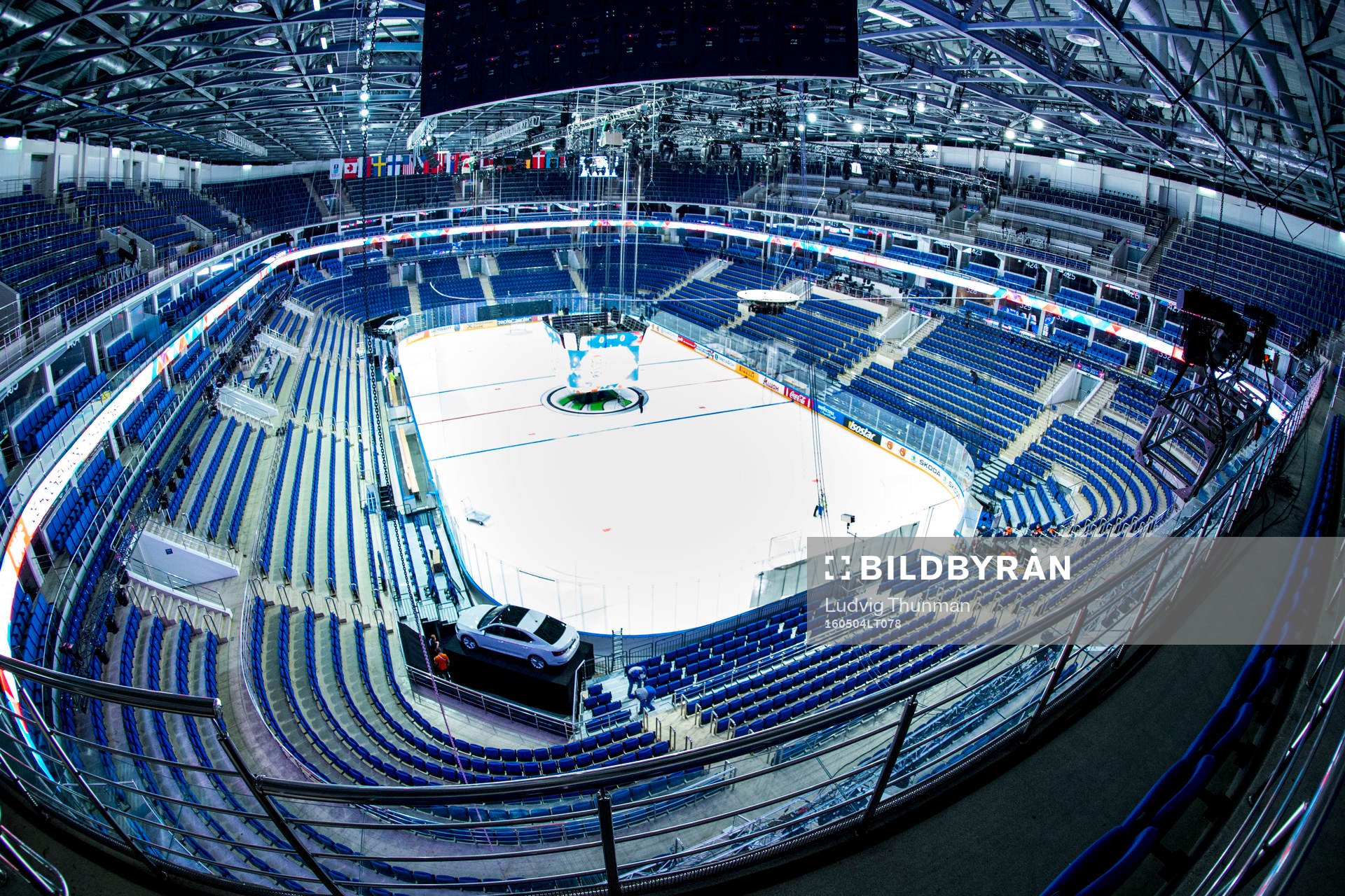 Översiktsbild över VTB Ice Palace