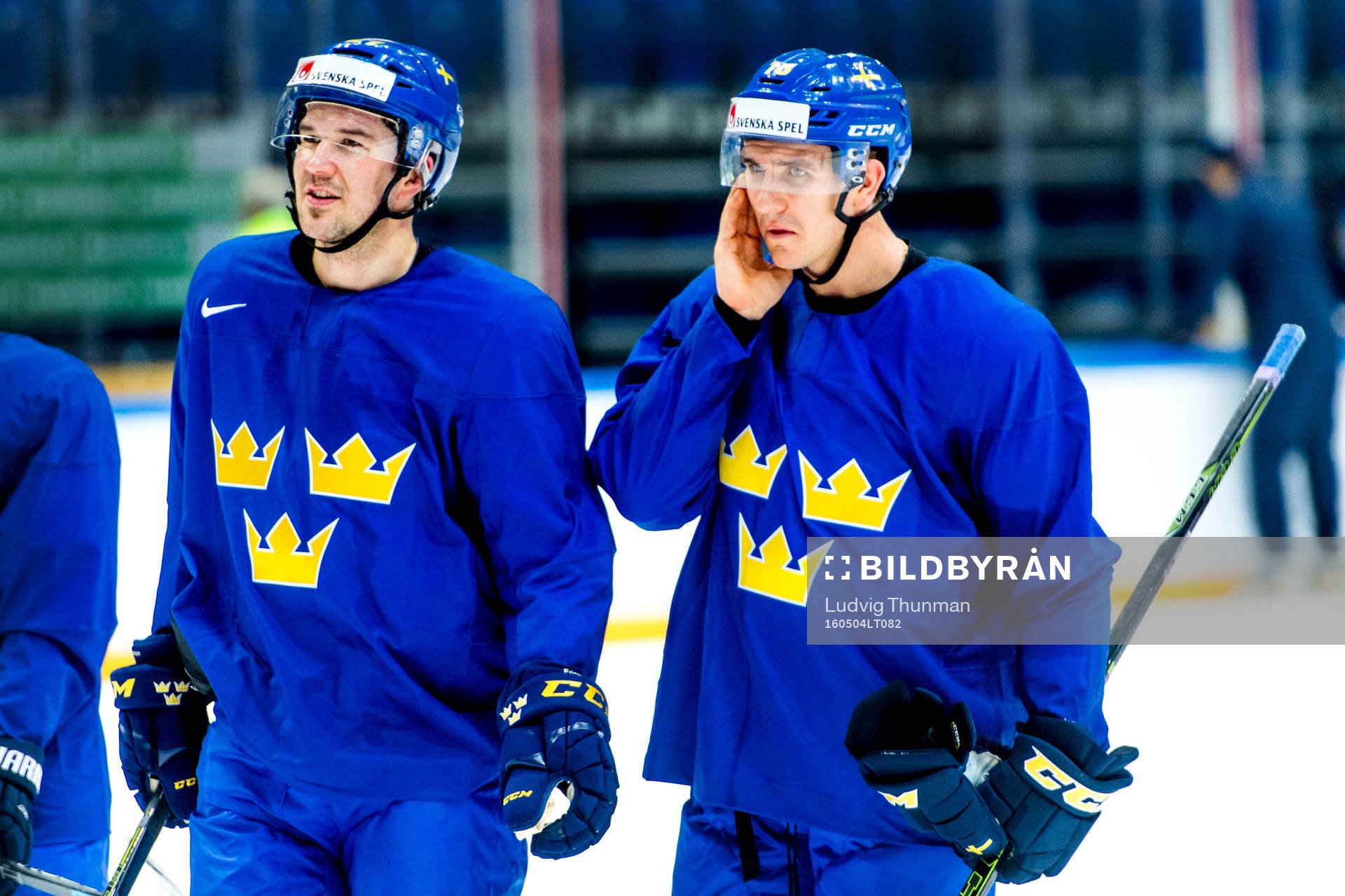 Jimmie Ericsson och Mikael Backlund