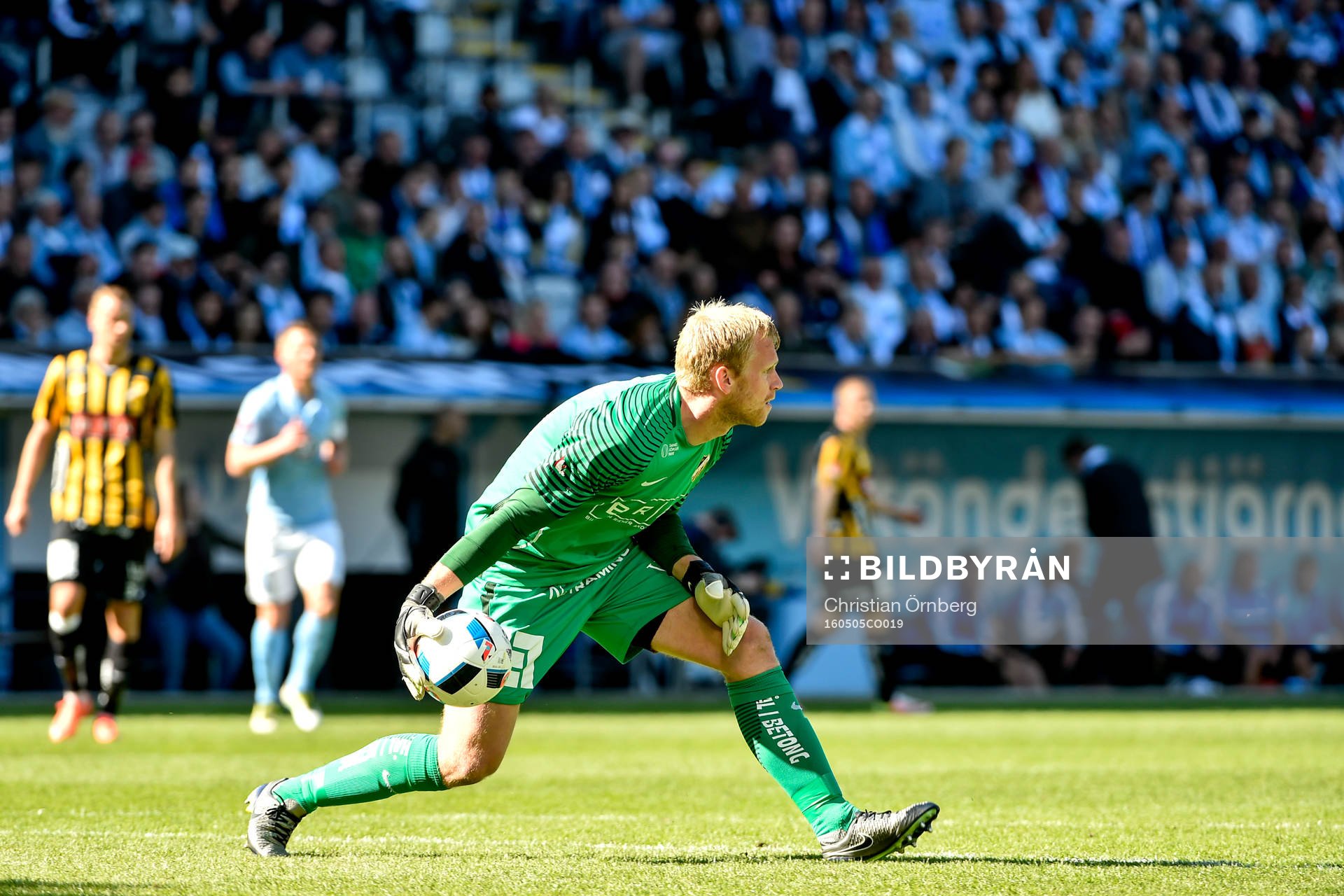 Häckens målvakt Peter Abrahamsson