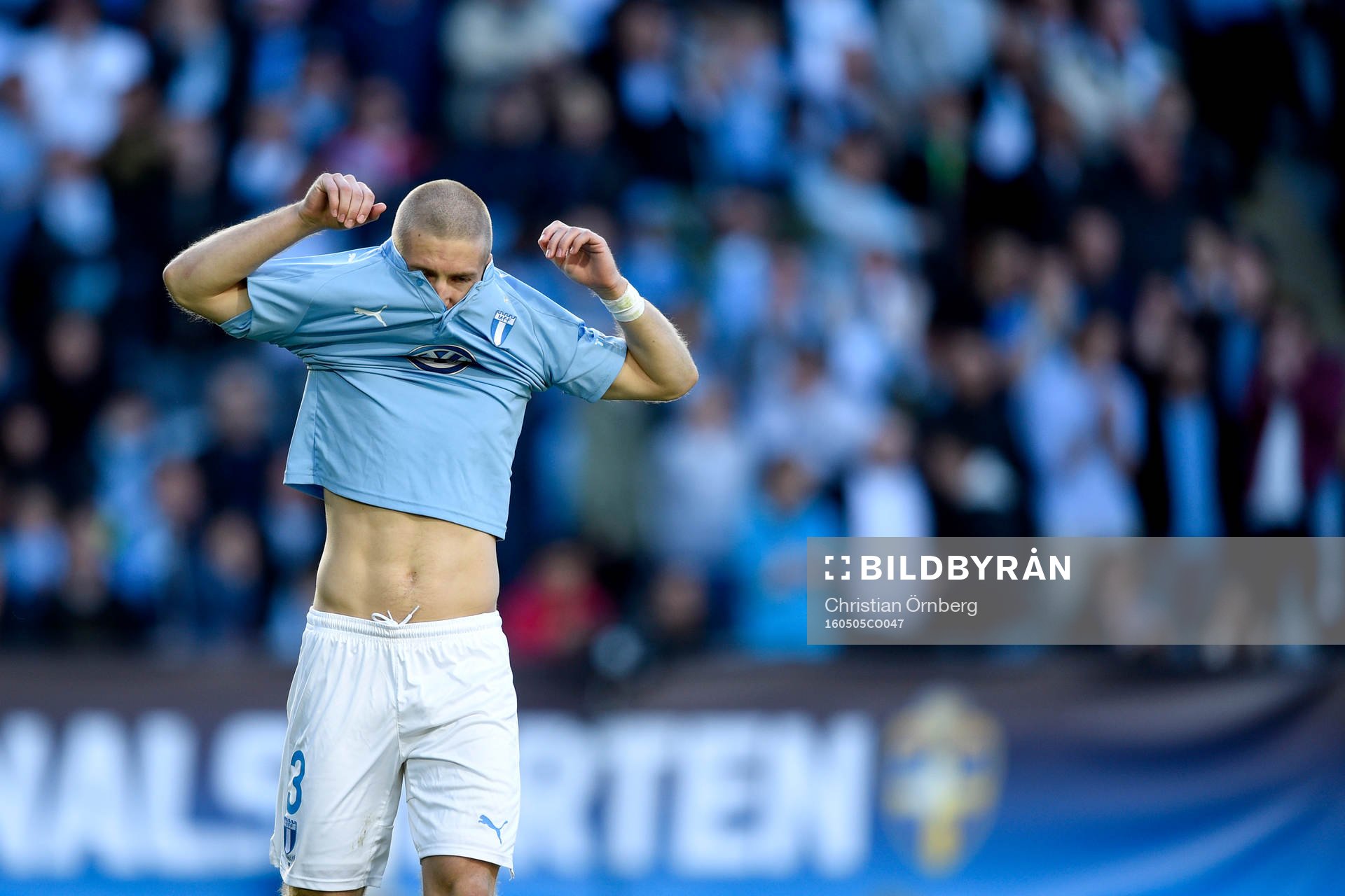 Malmö FFs Anton Tinnerholm deppar