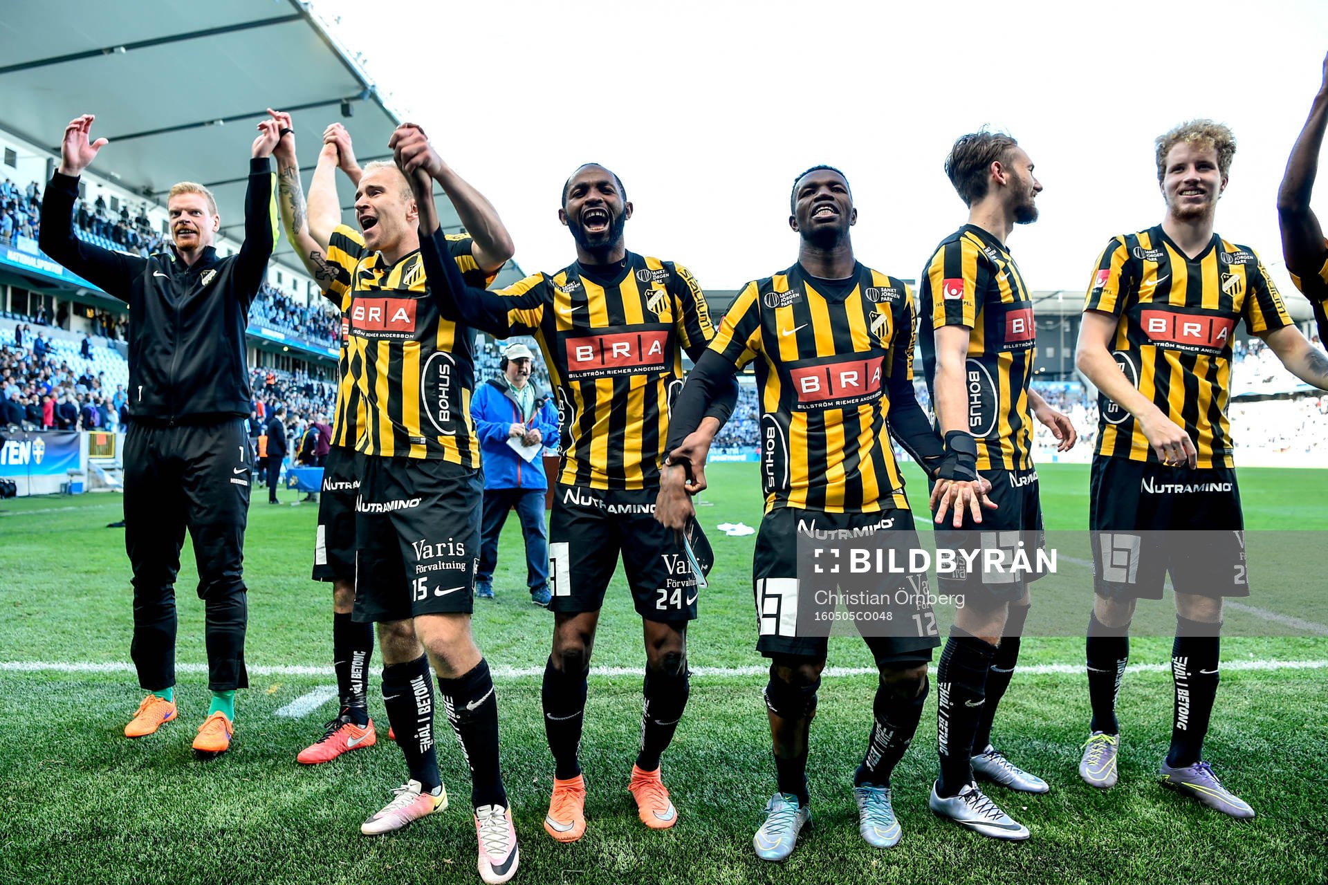 Häcken jublar