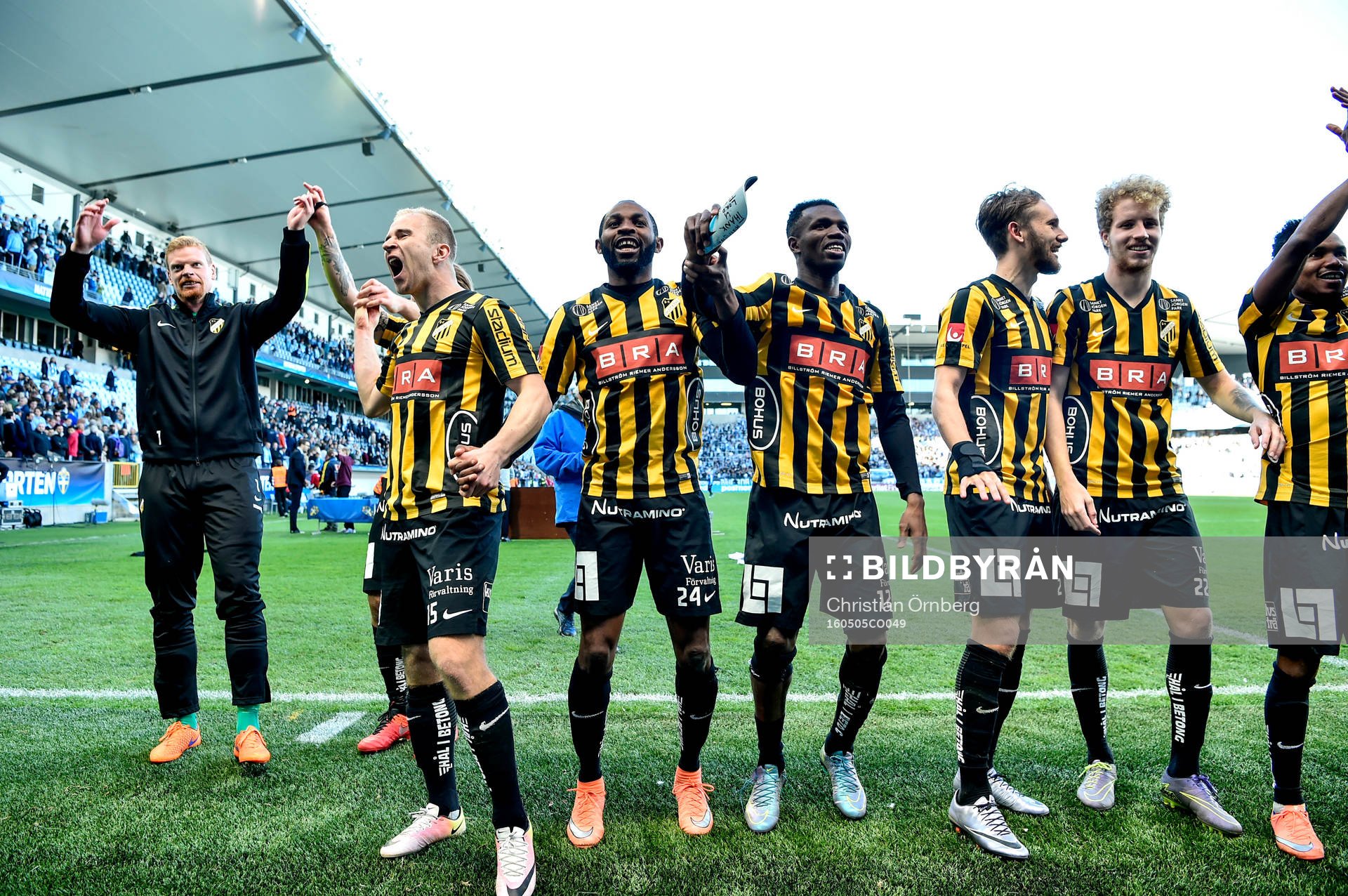 Häcken jublar