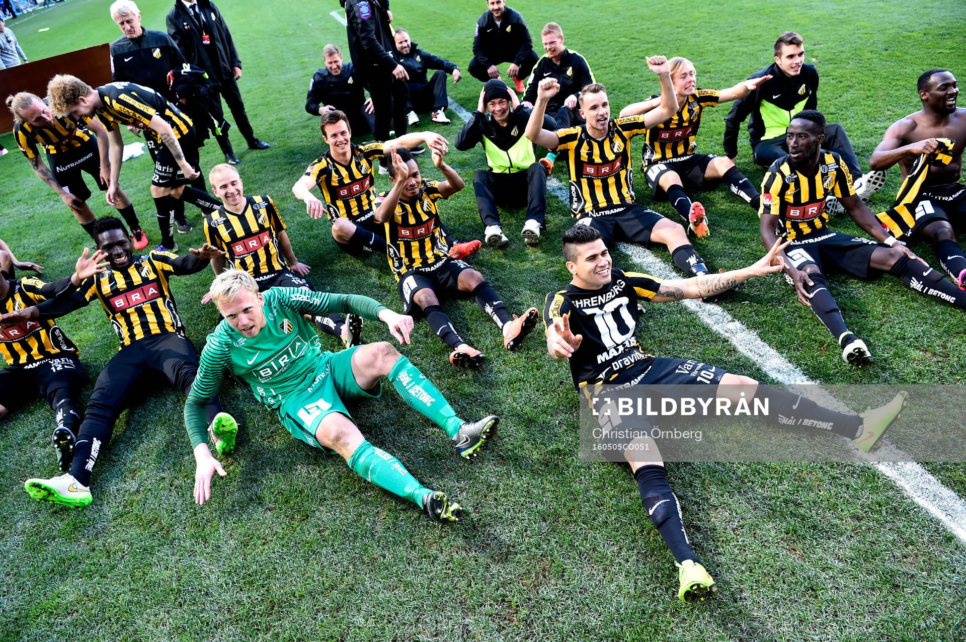 Häcken jublar