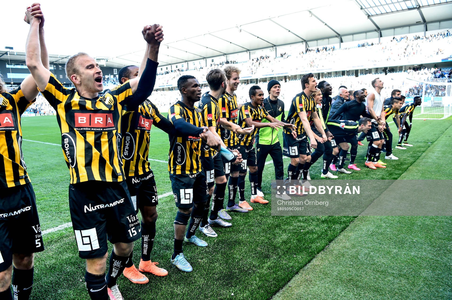 Häcken jublar