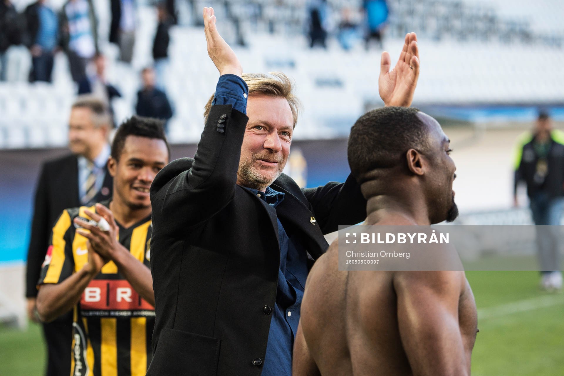 Häckens tränare Peter Gerhardsson