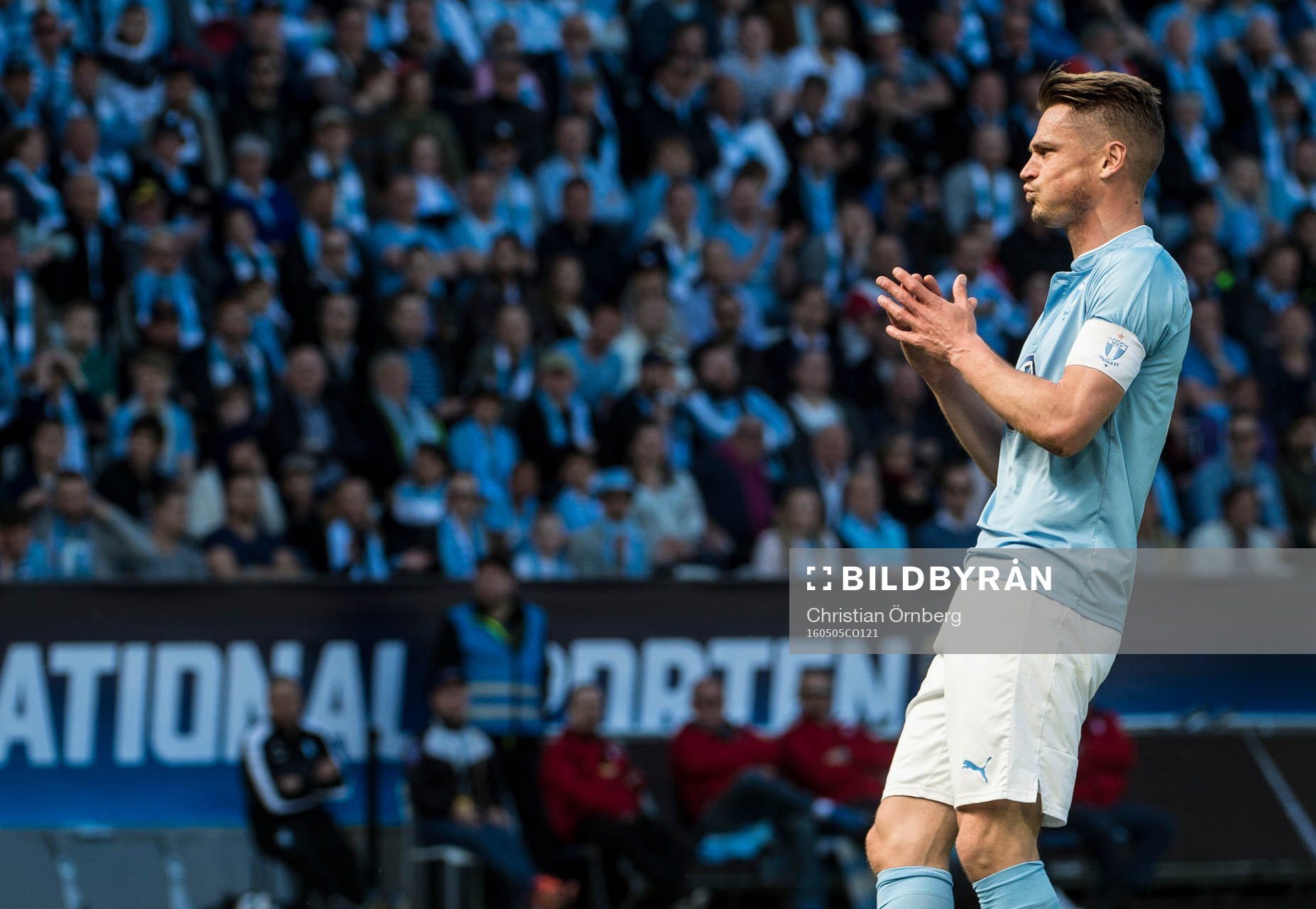 Malmö FFs Markus Rosenberg deppar
