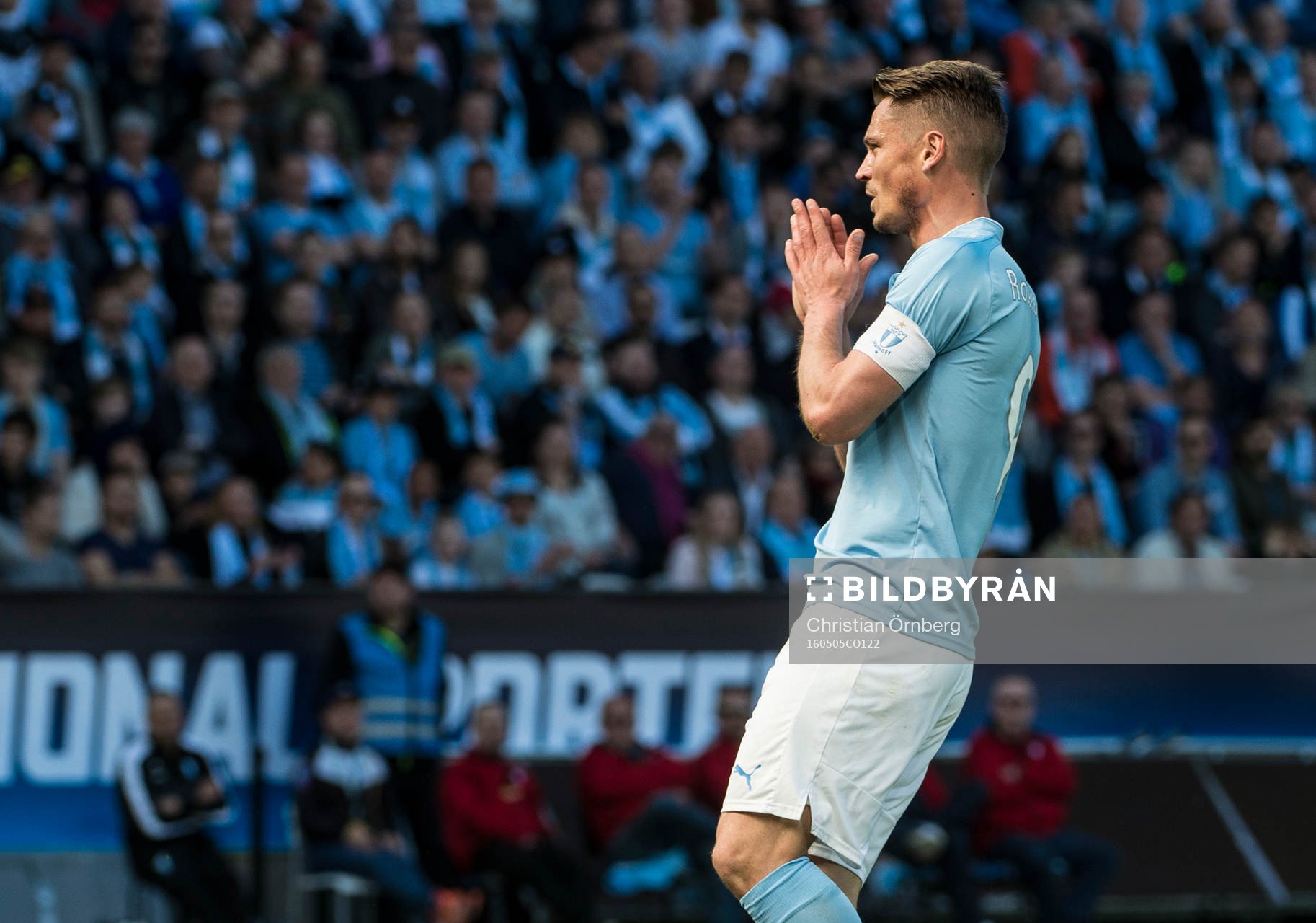 Malmö FFs Markus Rosenberg deppar