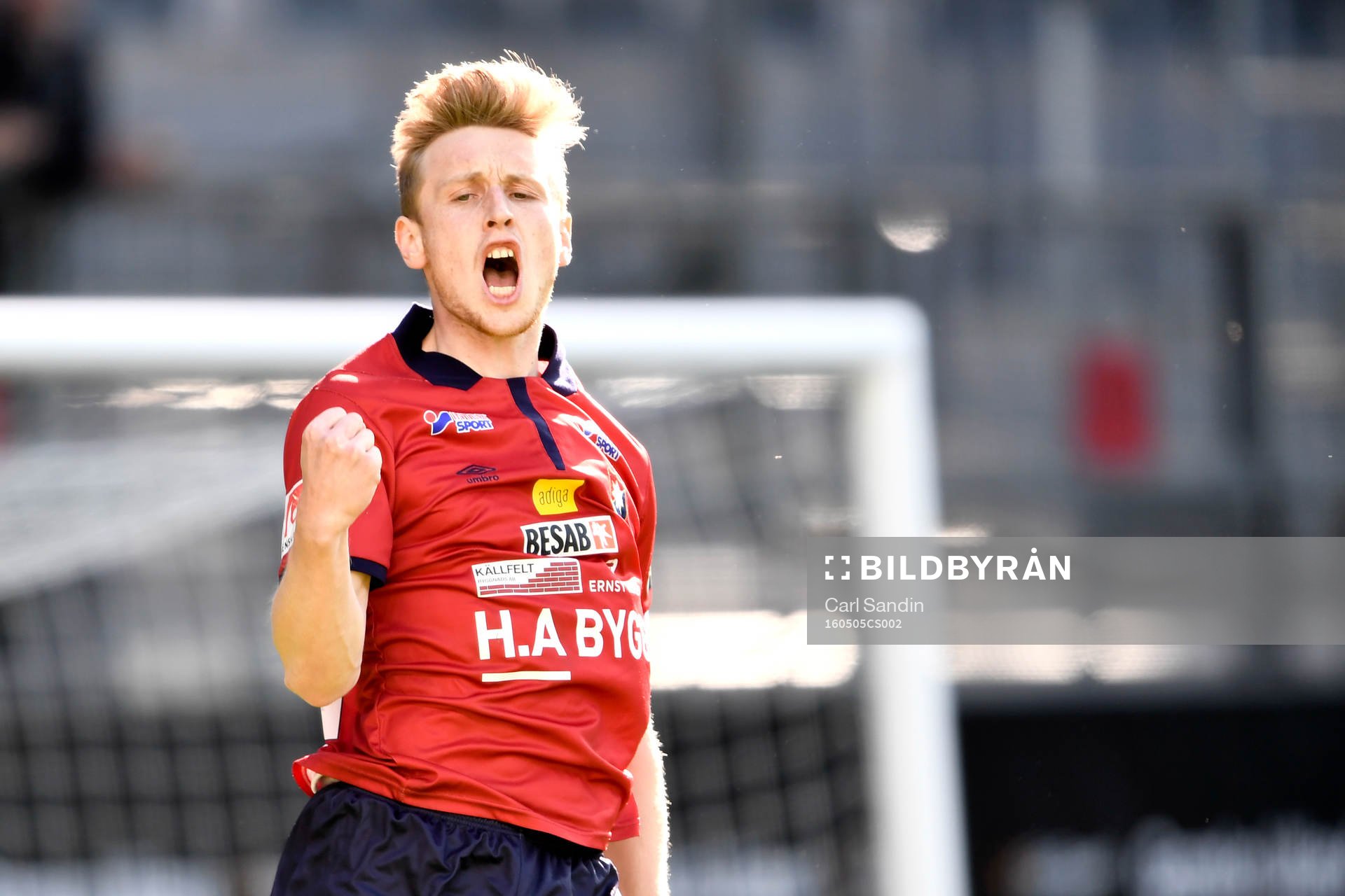 Örgrytes Sebastian Ohlsson jublar