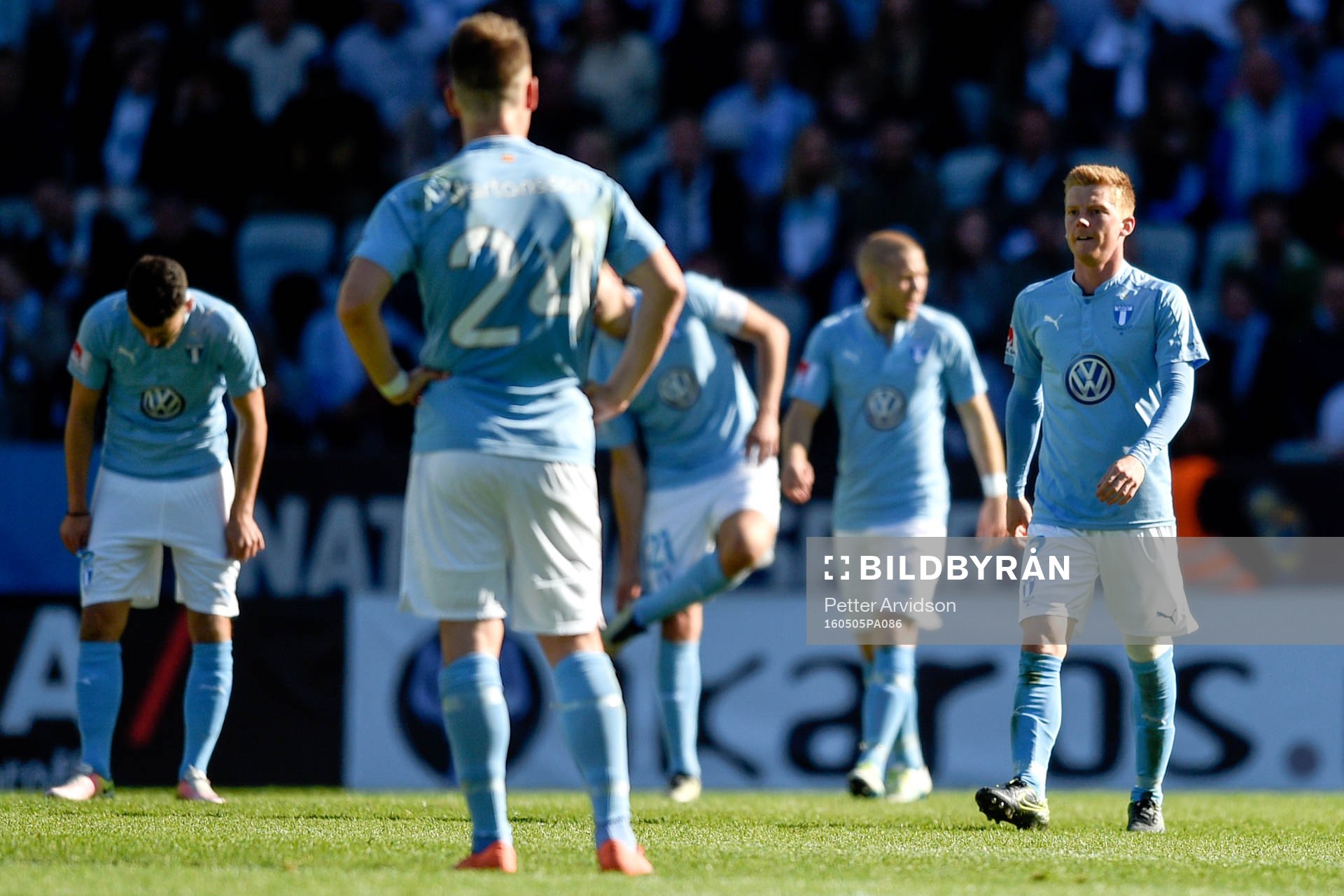 Malmö FFs Anders Christiansen deppar