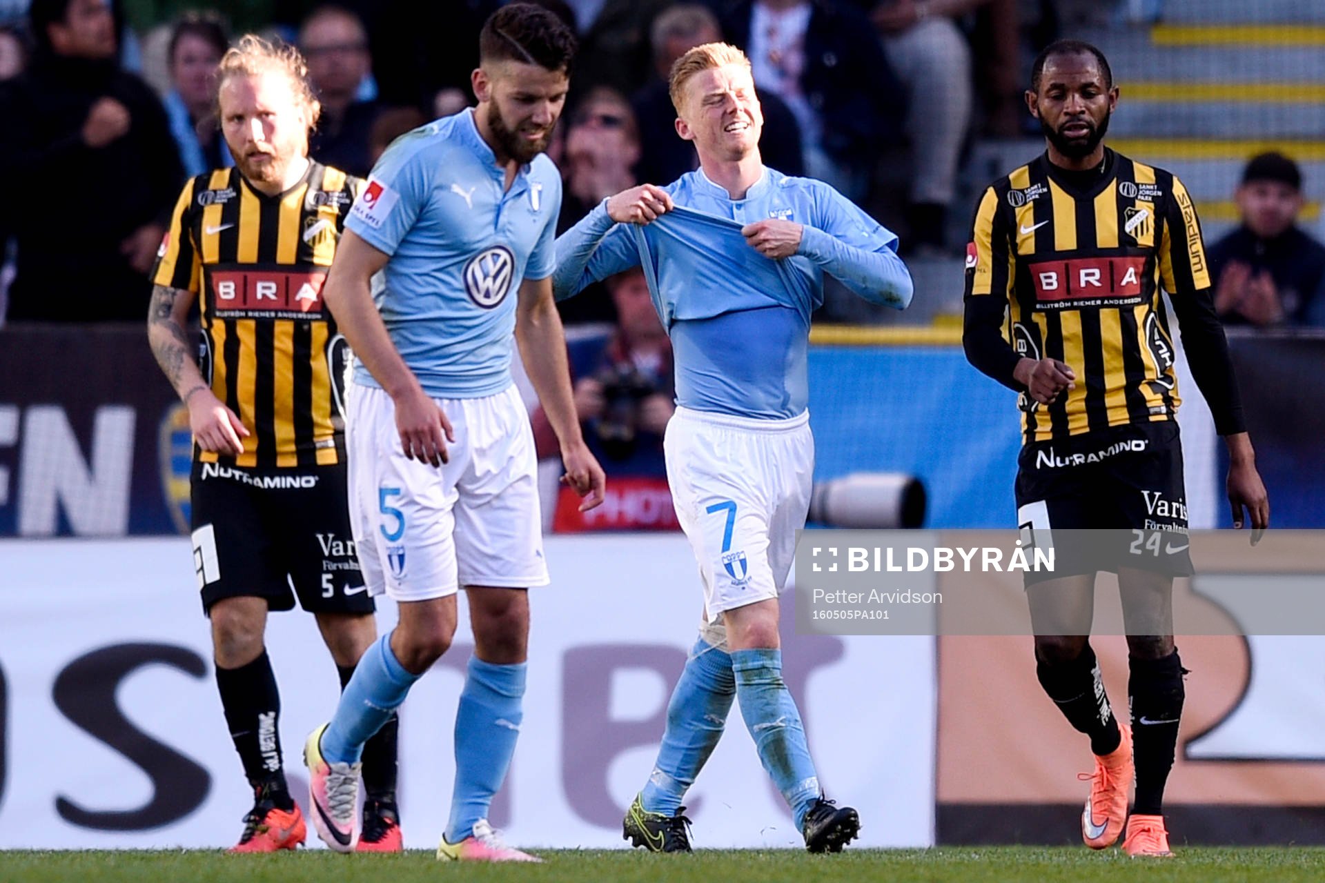 Malmö FFs Anders Christiansen deppar