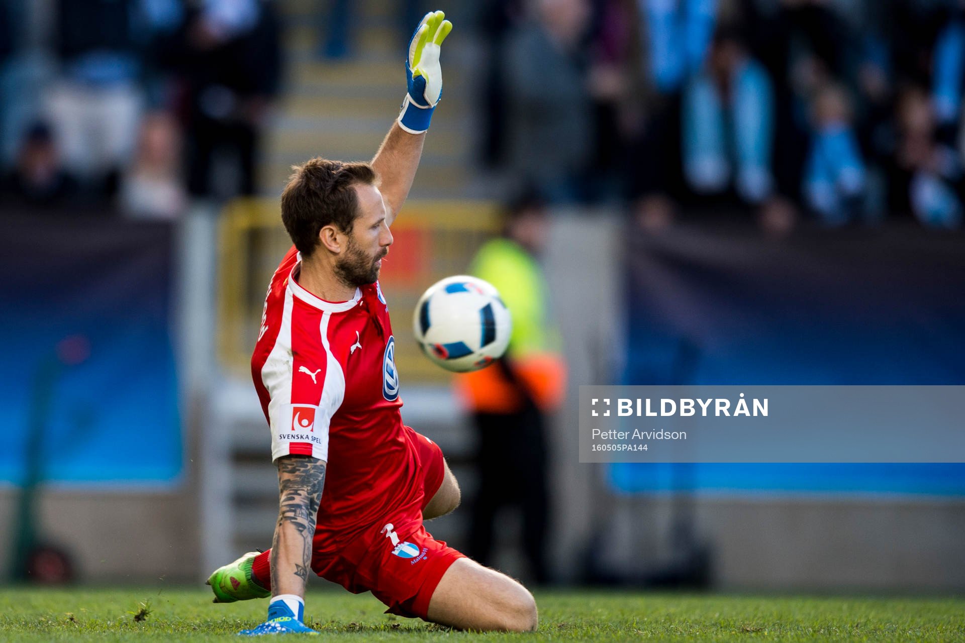 Malmö FFs målvakt Johan Wiland