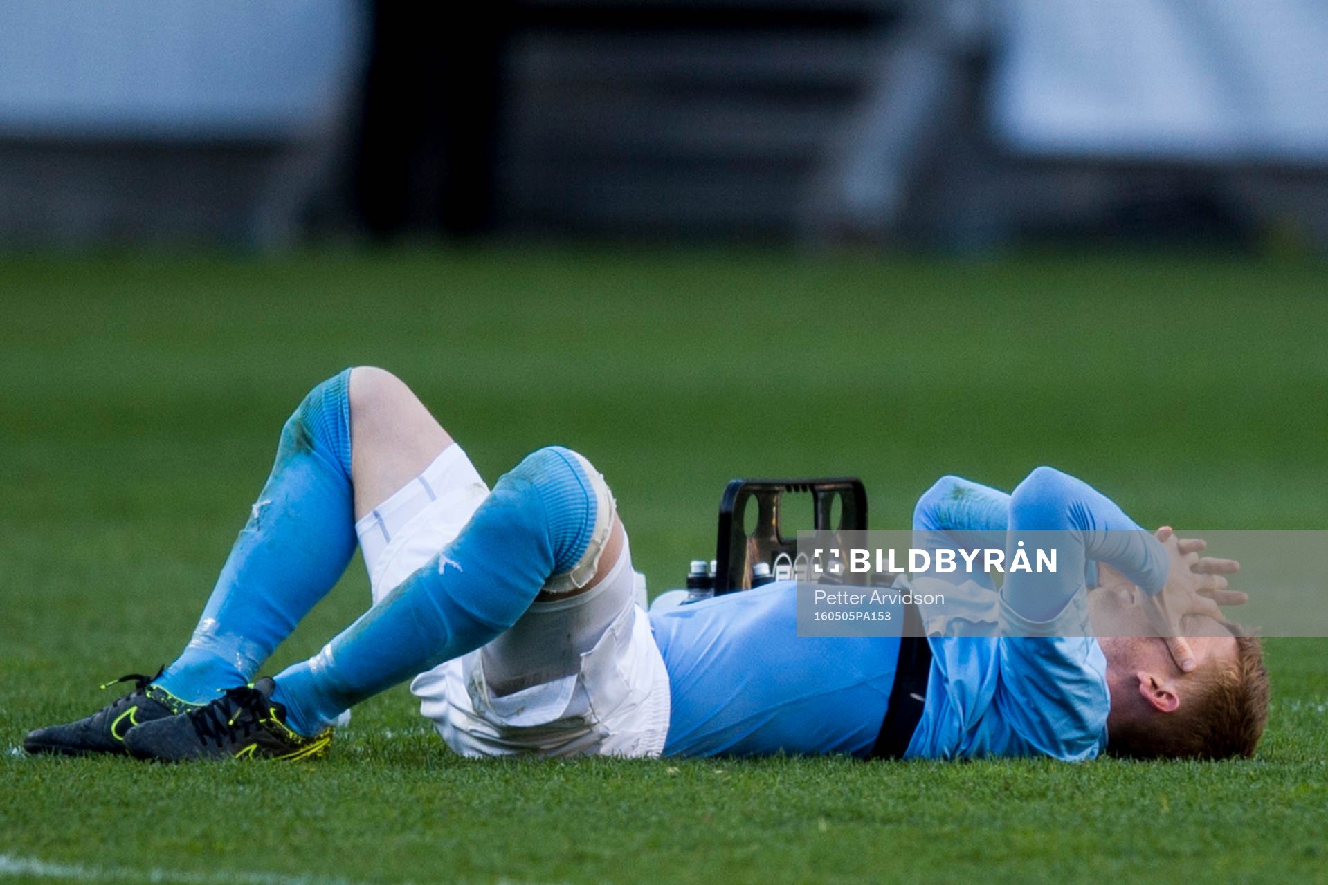 Malmö FFs Anders Christiansen deppar