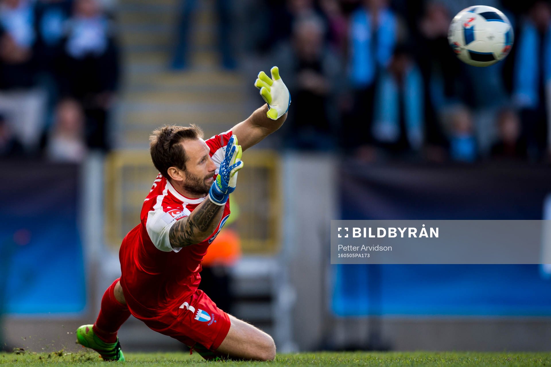 Malmö FFs målvakt Johan Wiland