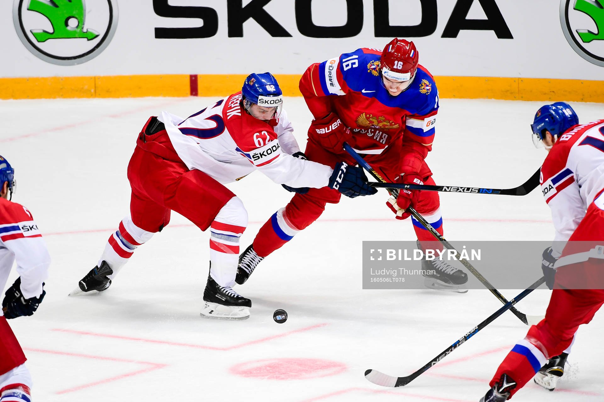 Tjeckiens Michal Repik och Rysslands Sergei Plotnikov