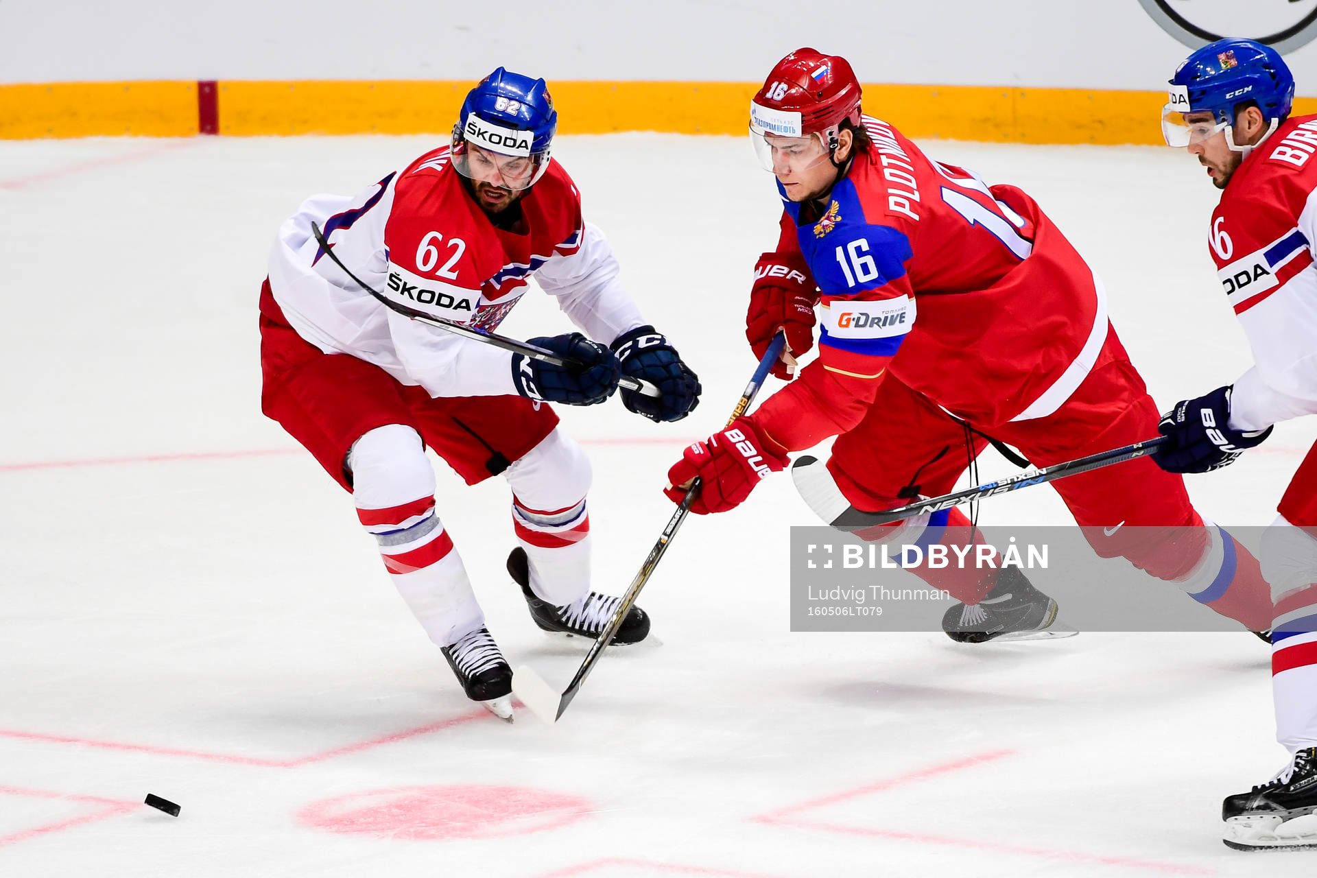 Tjeckiens Michal Repik och Rysslands Sergei Plotnikov