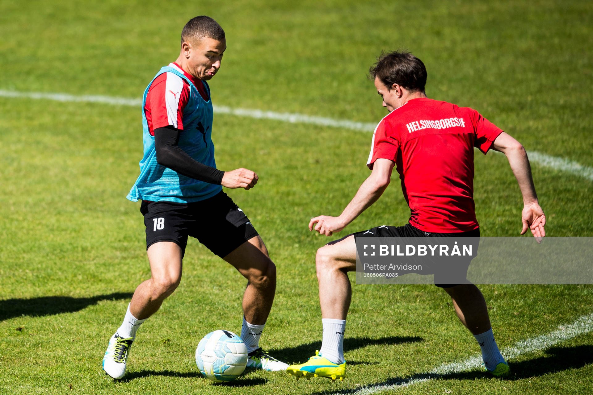 Jordan Larsson och Anton Wede