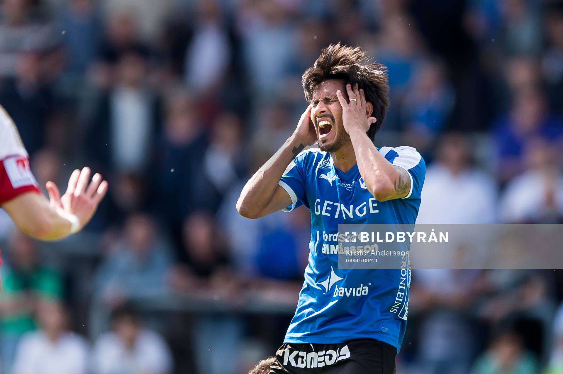 Halmstads Antonio Rojas har ont