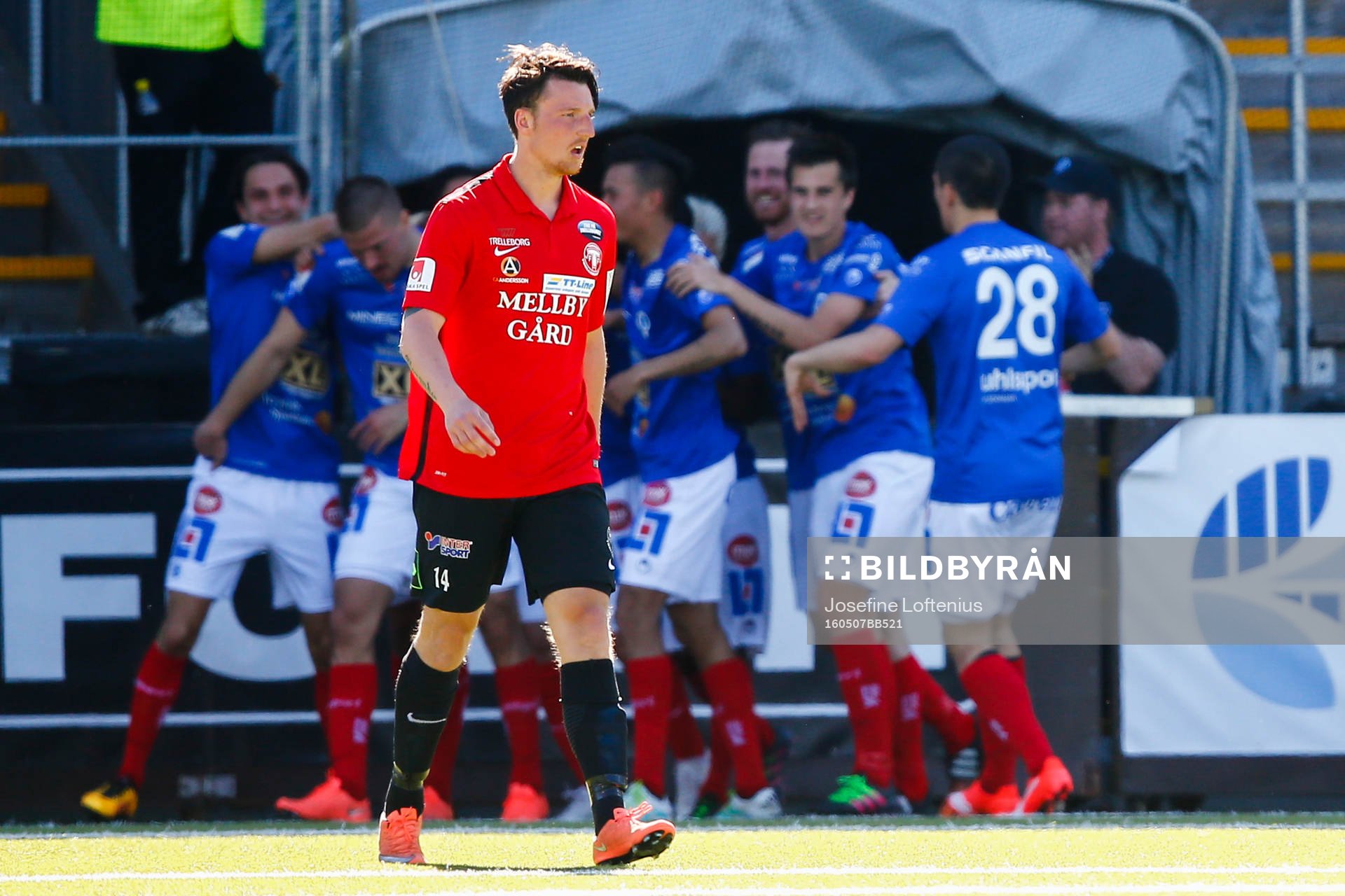 Trelleborgs Alexander Blomqvist deppar