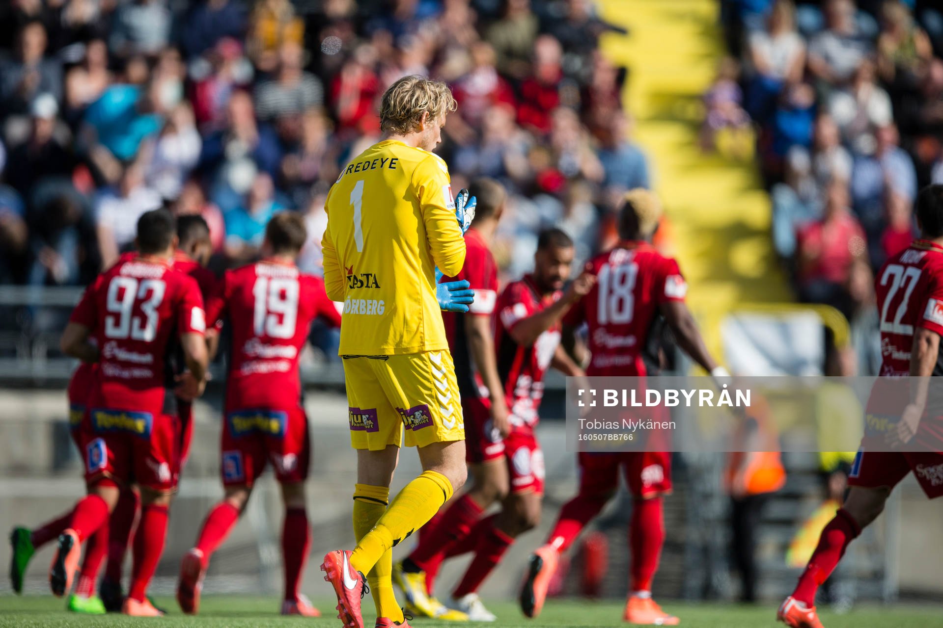 Kalmars målvakt Ole Söderberg deppar