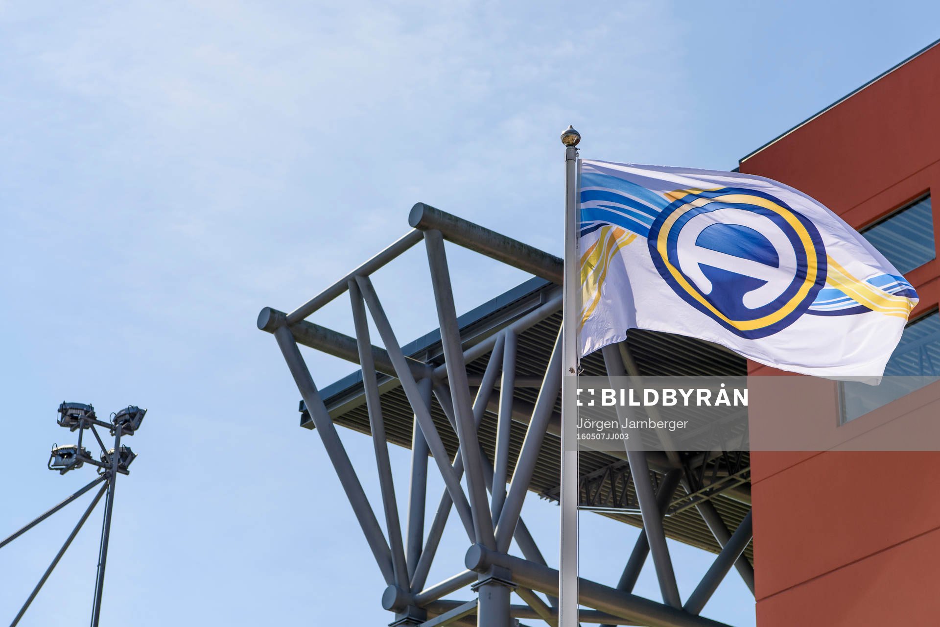 Allsvenskan flagga på Borås arena