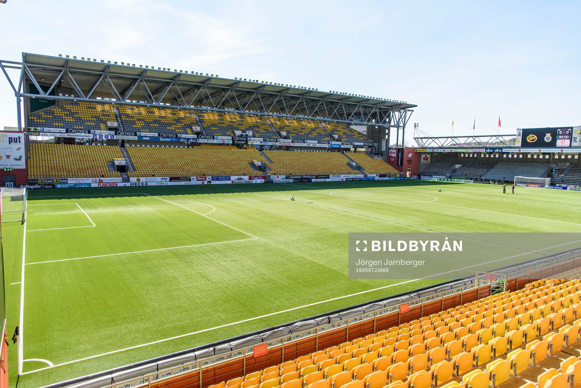 Interiör på Borås arena