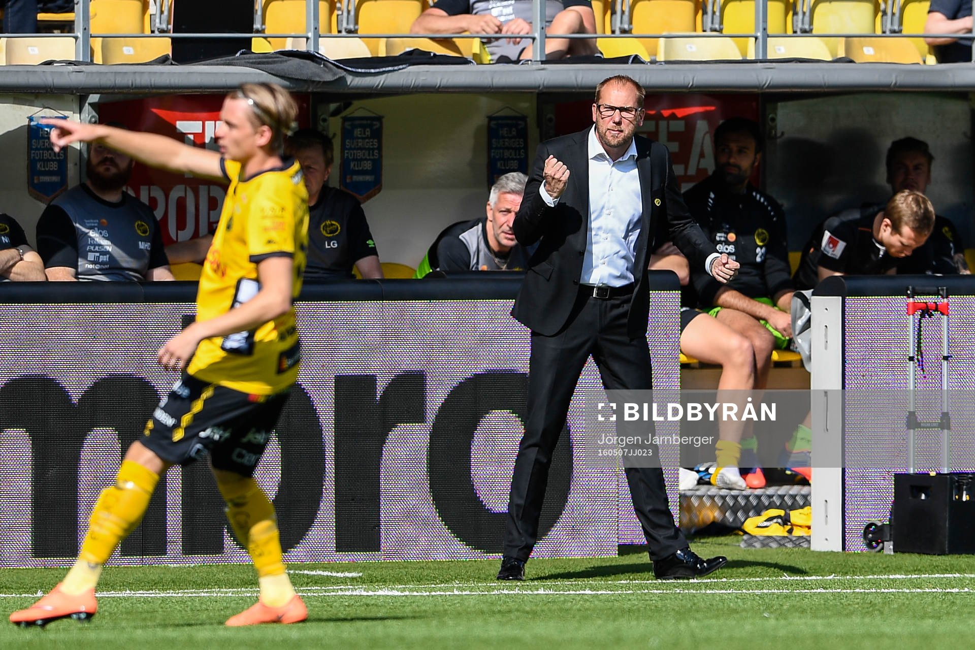 Elfsborgs manager Magnus Haglund