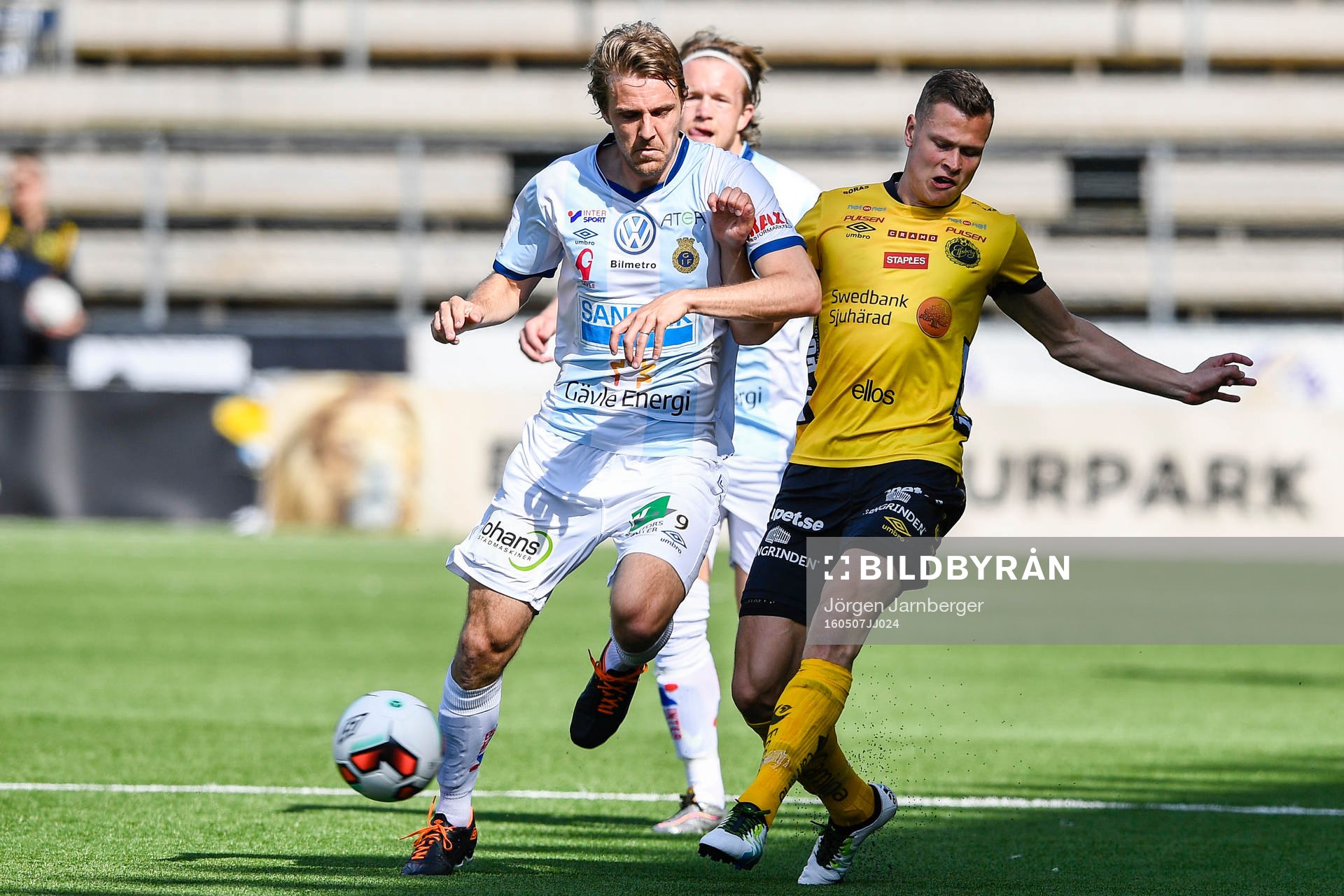 Elfsborgs Viktor Claesson och Gefles Johan Oremo