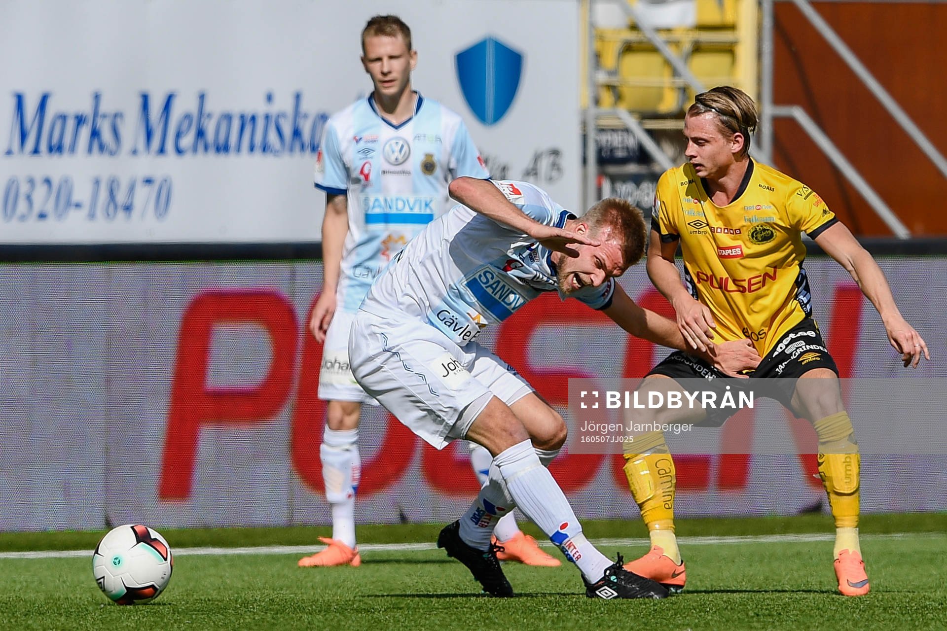 Gefles Robin Nilsson och Elfsborgs Simon Hedlund