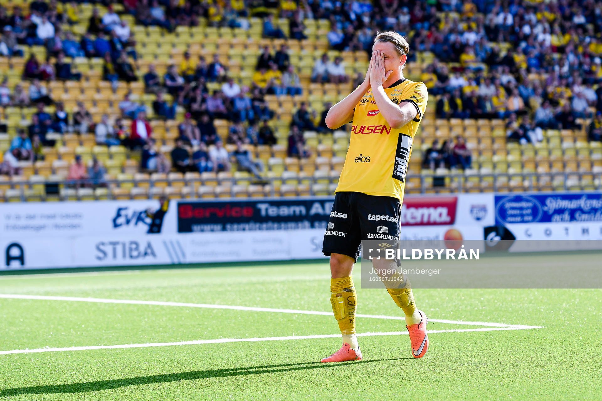 Elfsborgs Simon Hedlund deppar