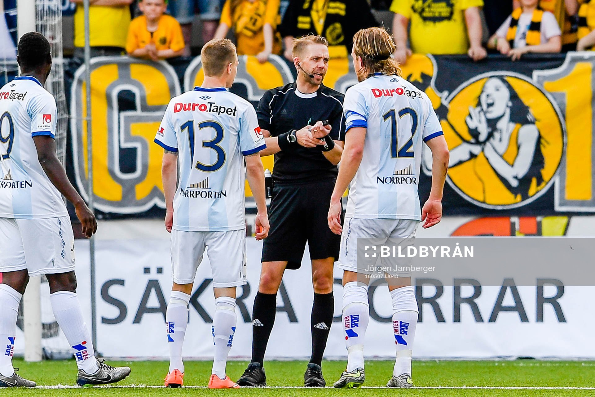 Gefles Johan Bertilsson och Anders Bååth  i samtal med