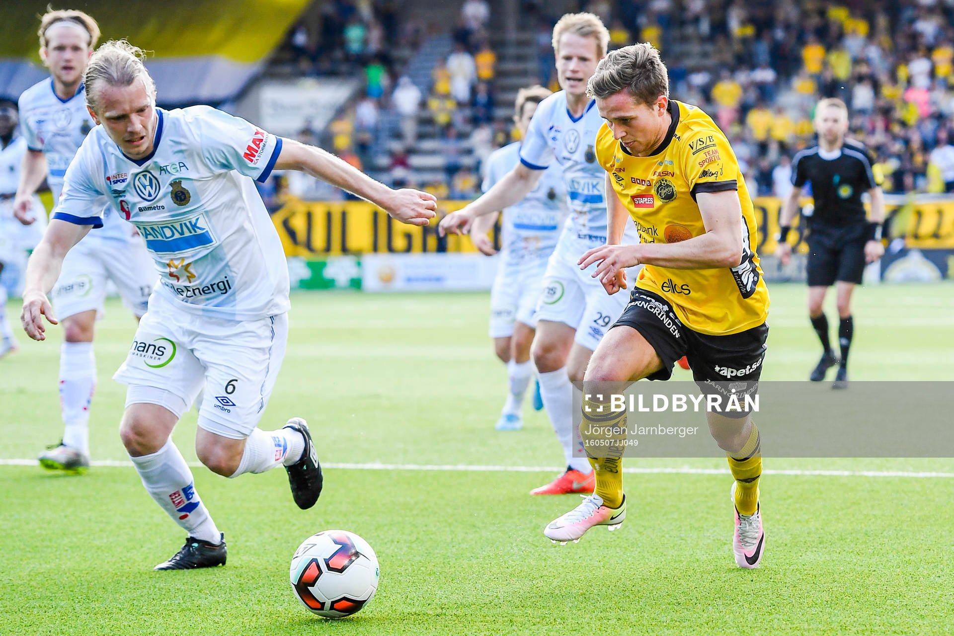 Gefles Jesper Florén och Elfsborgs Adam Lundqvist
