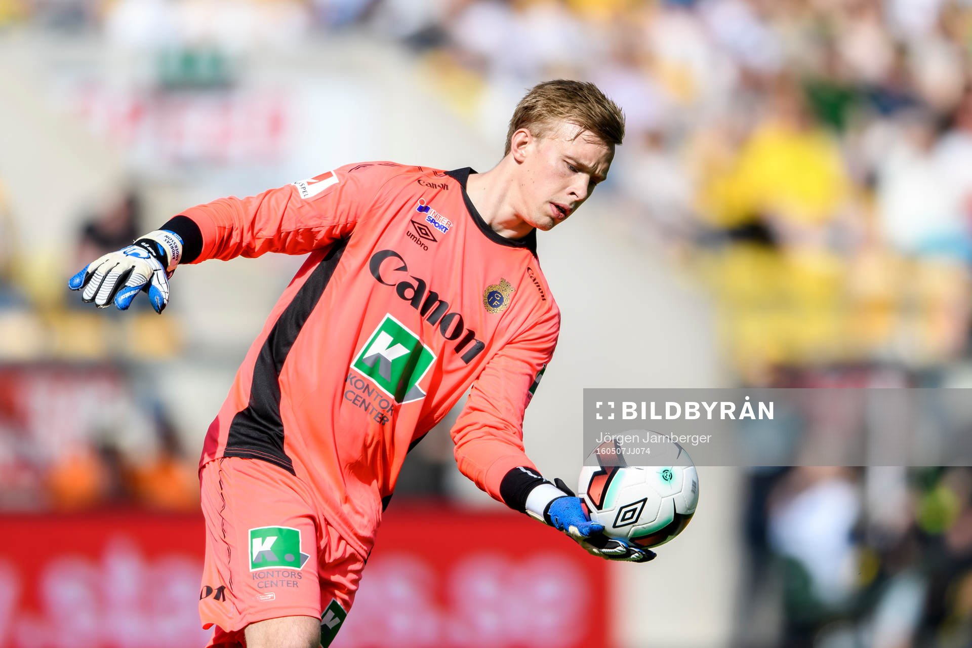 Gefles målvakt Andreas Andersson