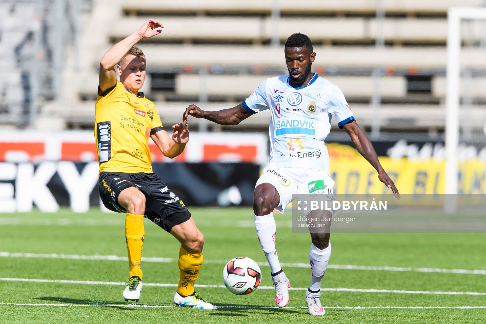 Gefles Dioh Williams och Elfsborgs Viktor Claesson