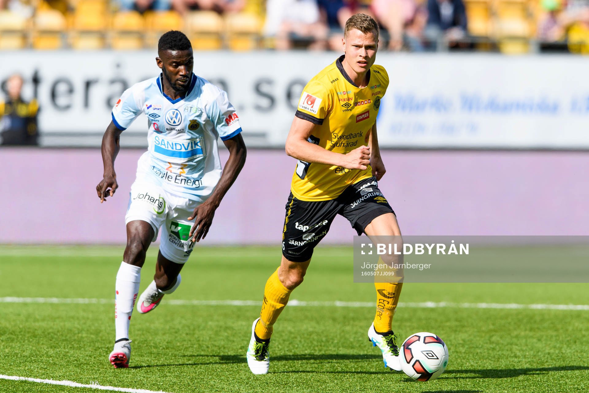 Elfsborgs Viktor Claesson och Gefles Dioh Williams