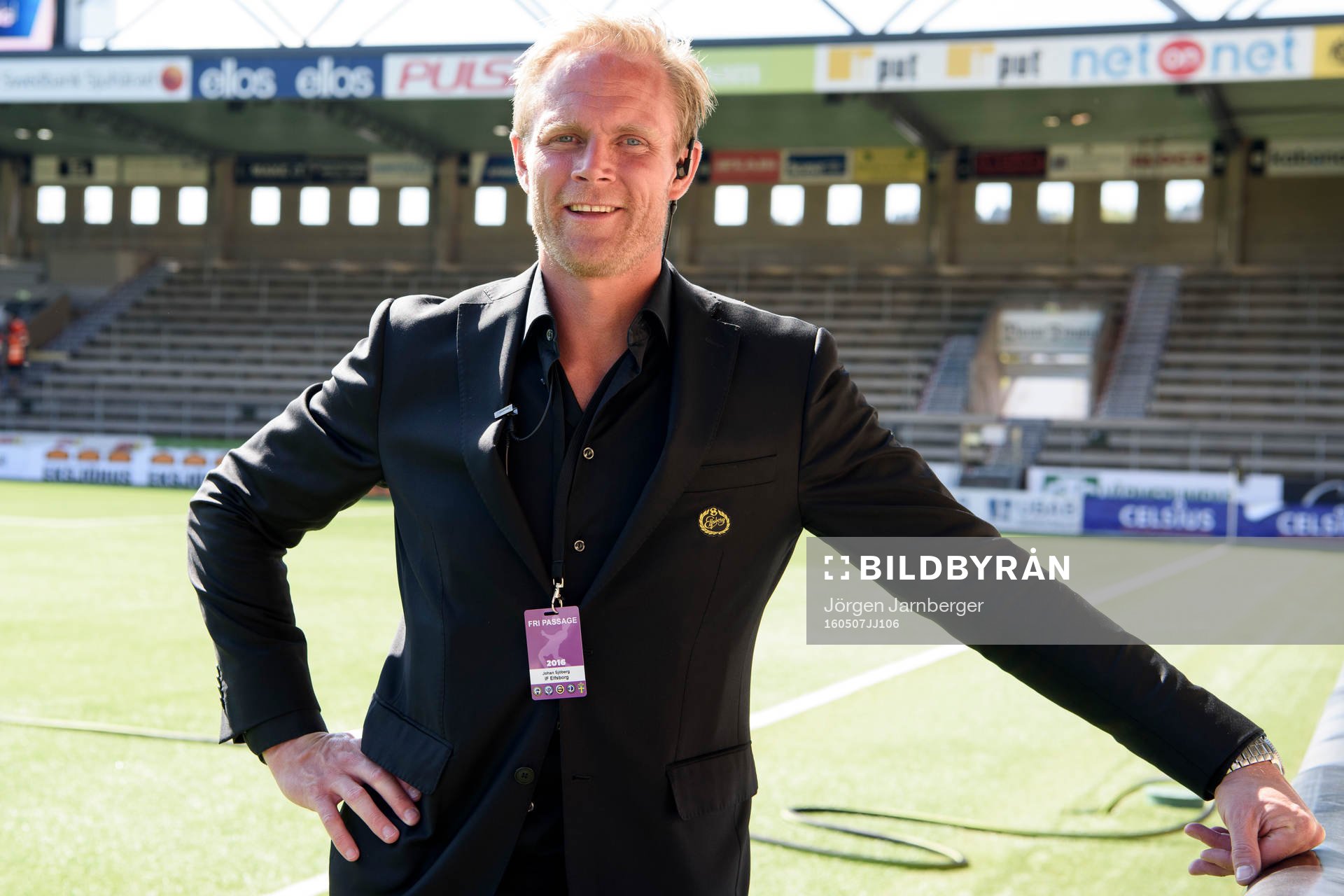 Elfsborgs säkerhetsansvarig Johan Sjöberg