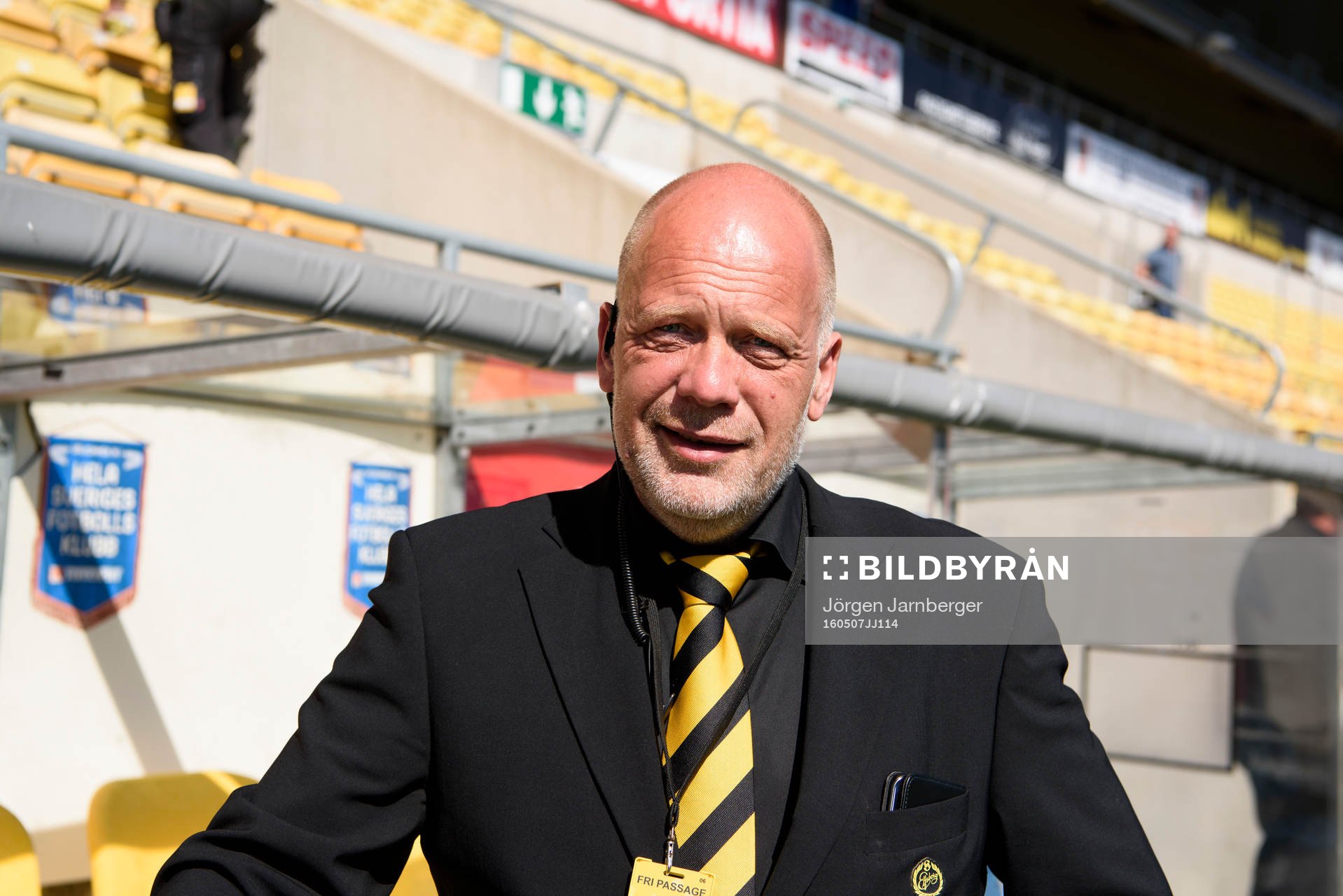 Elfsborgs evenemangsansvarig Jonas Kallin