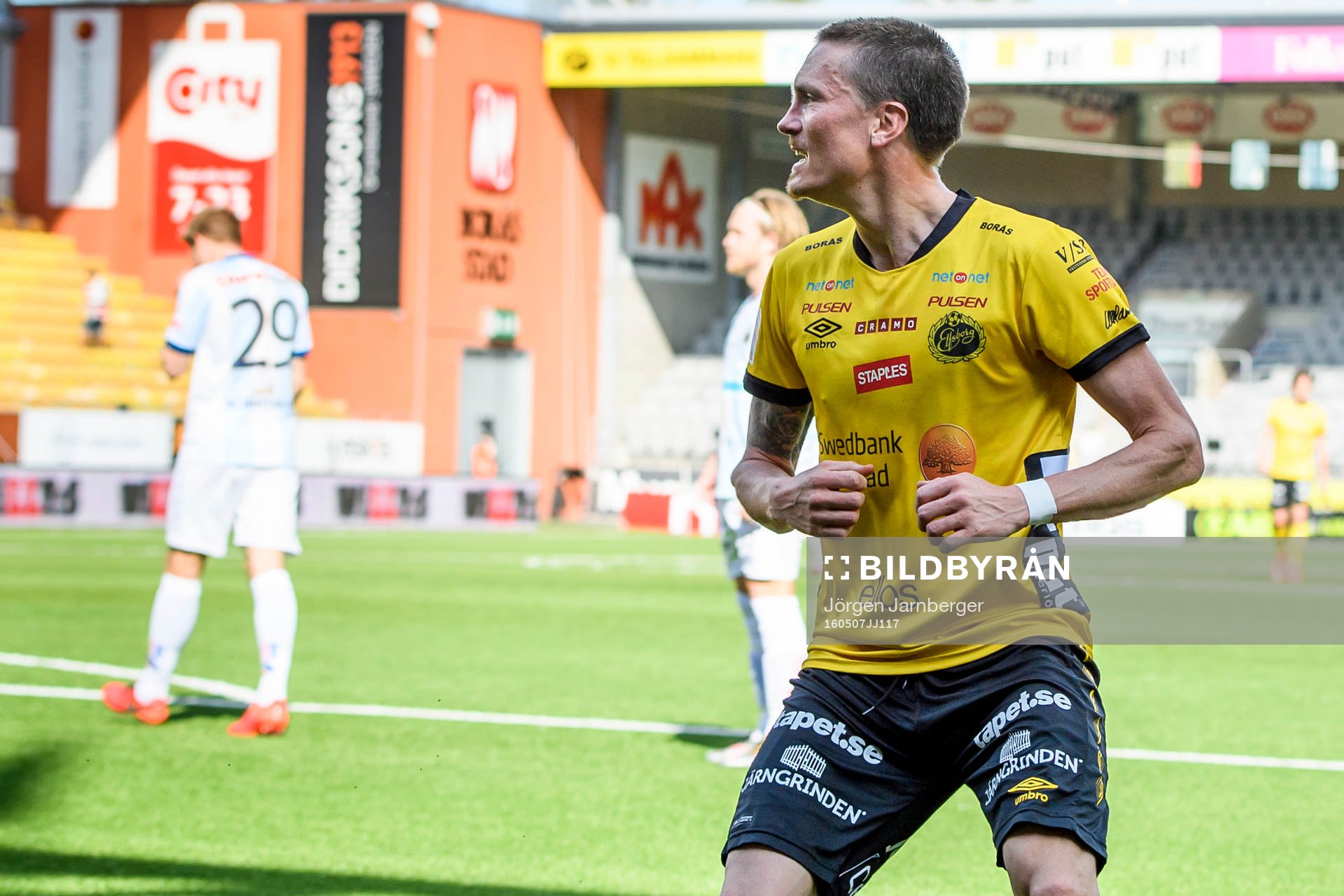 Elfsborgs Lasse Nilsson jublar