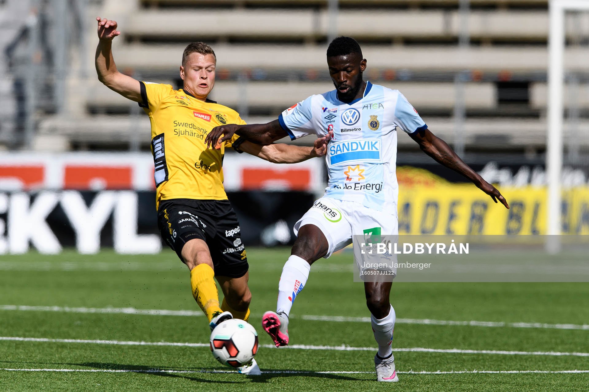 Gefles Dioh Williams och Elfsborgs Viktor Claesson
