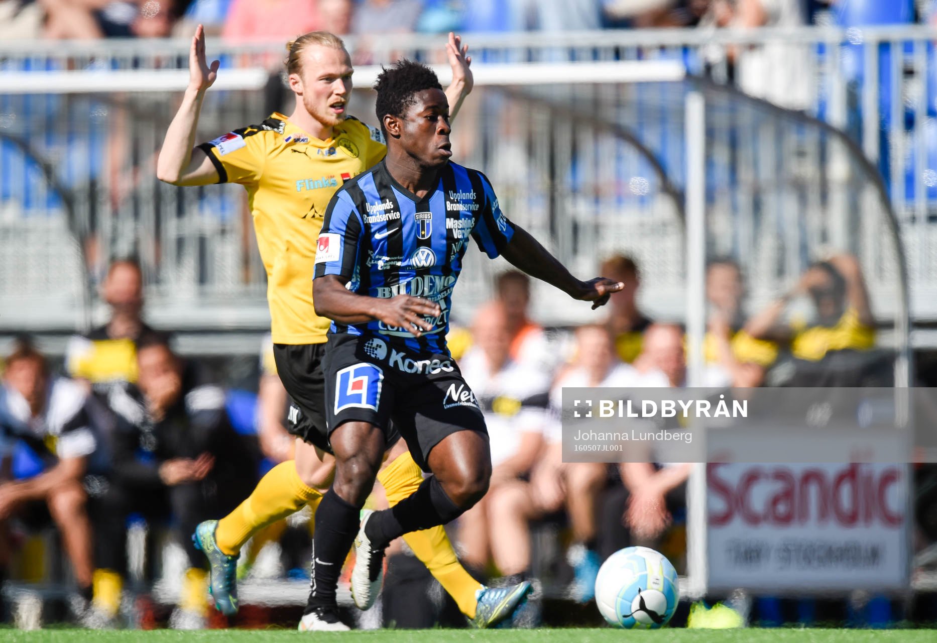 Sirius Kingsley Kofi Sarfo och Frejs Pontus Åsbrink