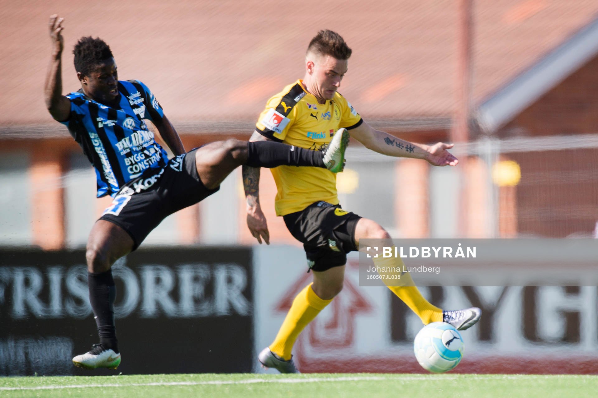 Sirius Kingsley Kofi Sarfo mot Frejs Pontus Silfwer