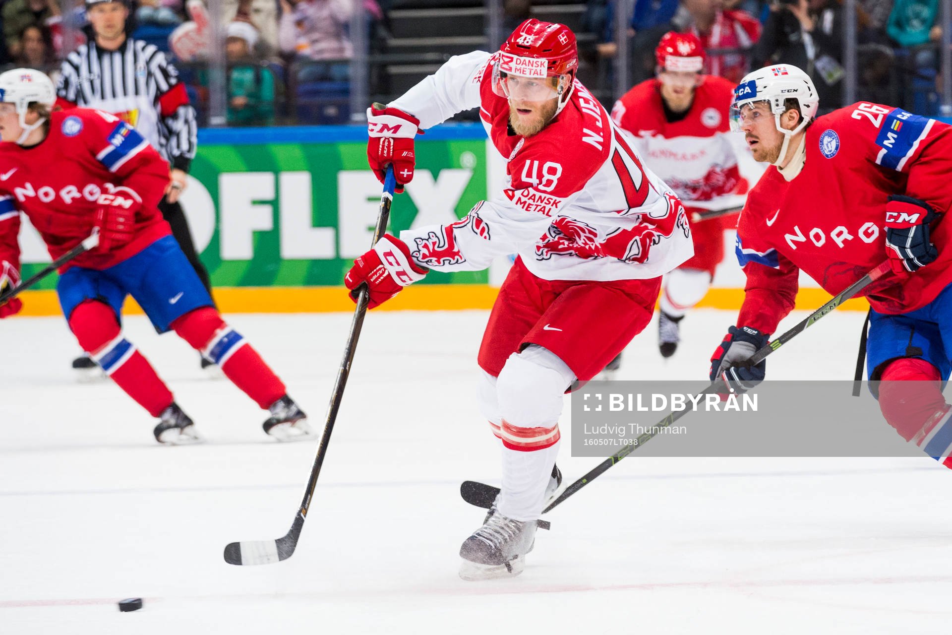 Danmarks Nicholas Jensen och Norges Norges Kristian Forsberg