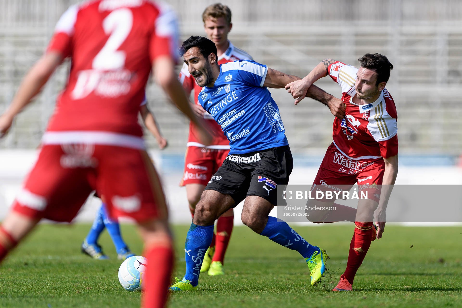 Halmstads Mohammed Ali Khan och Degerfors Ronny Sabo