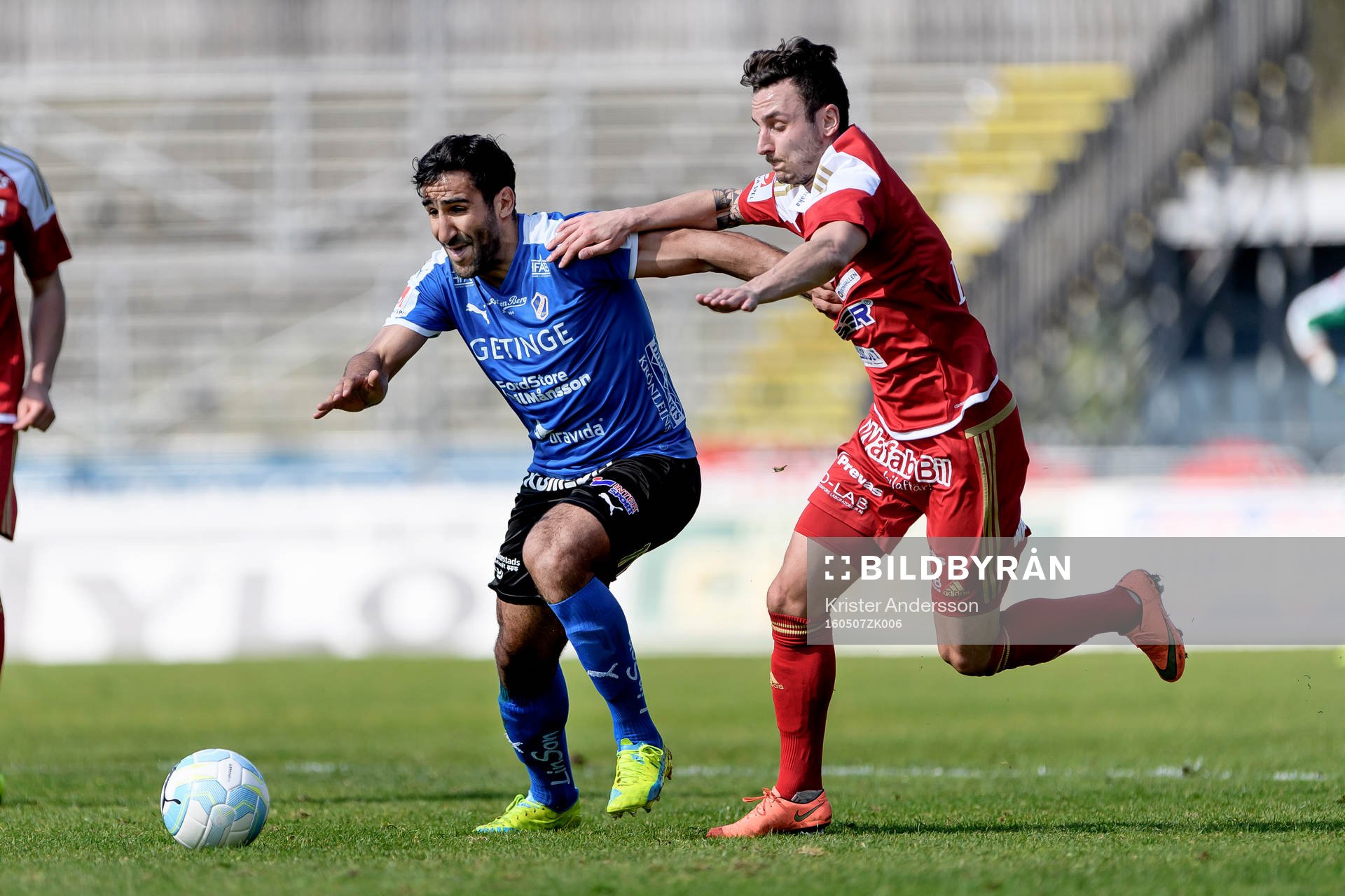 Halmstads Mohammed Ali Khan och Degerfors Ronny Sabo