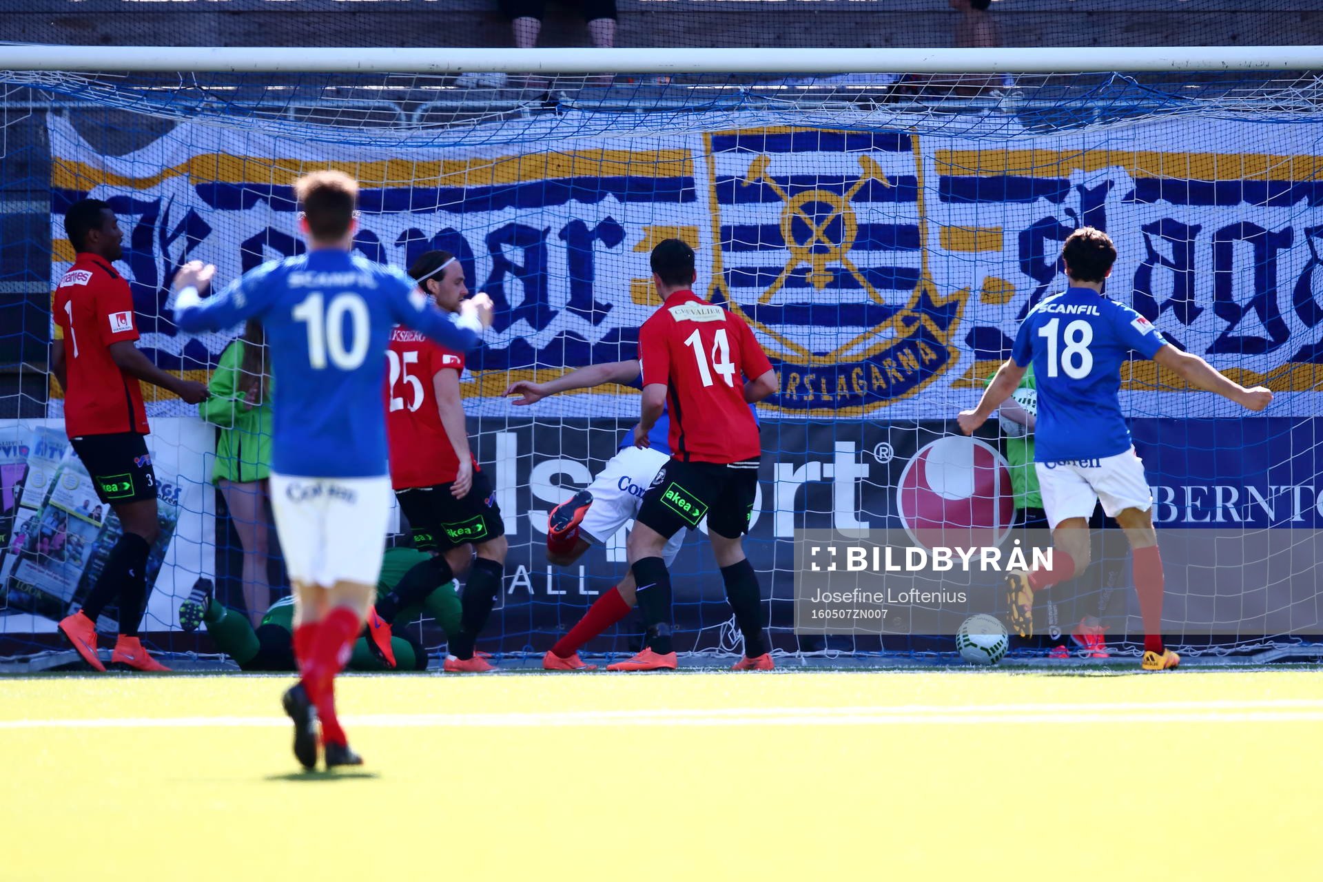Åtvidabergs Simon Helg gör mål 2-0