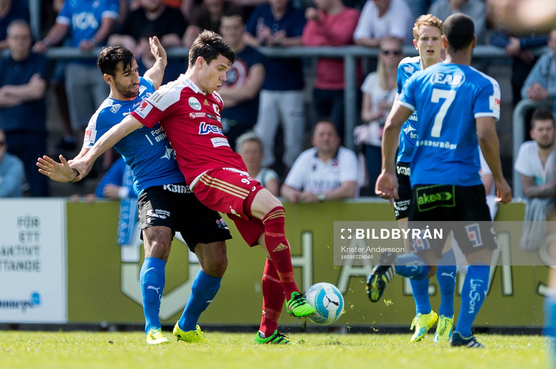 Halmstads Mohammed Ali Khan och Degerfors Alexander