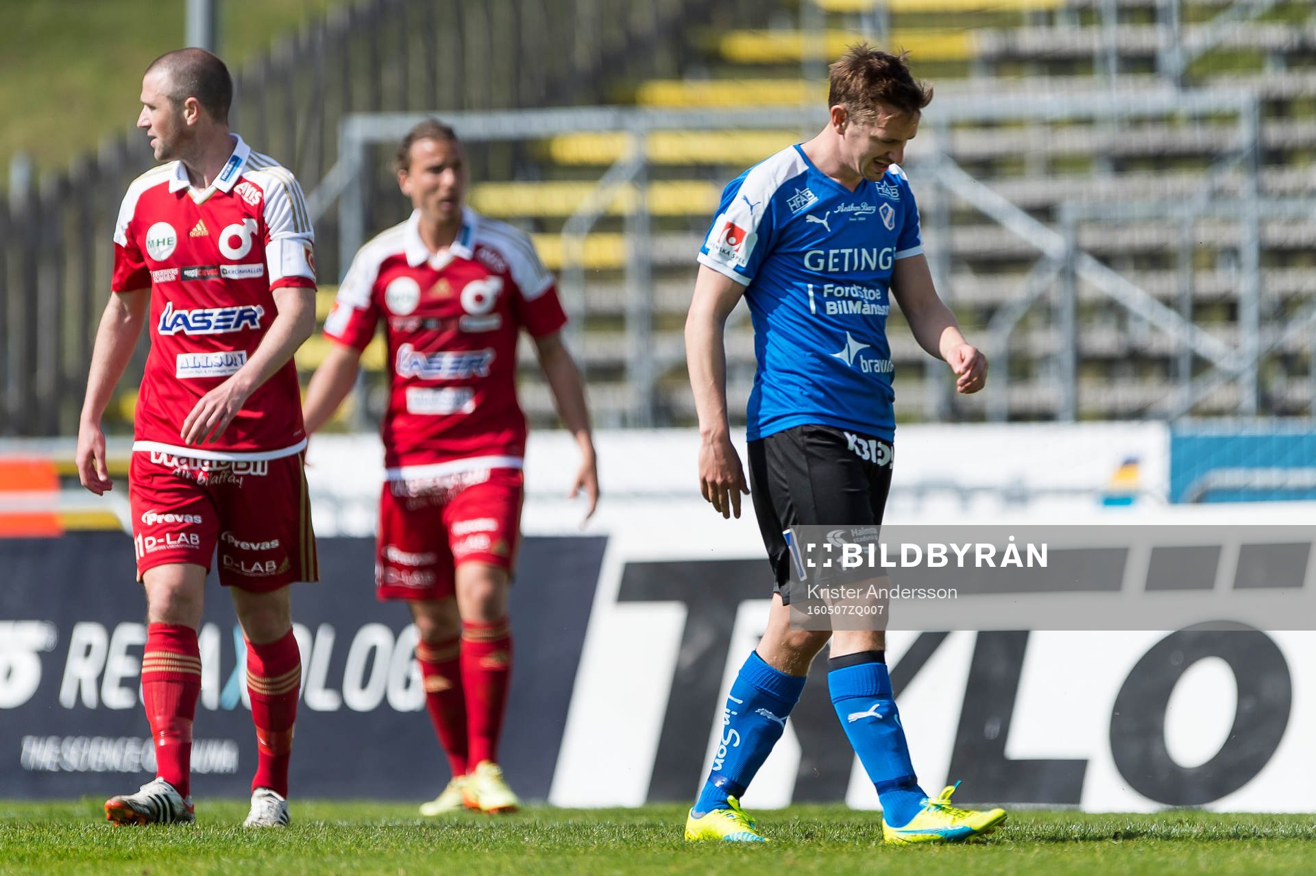 Halmstads Fredrik Olsson deppar